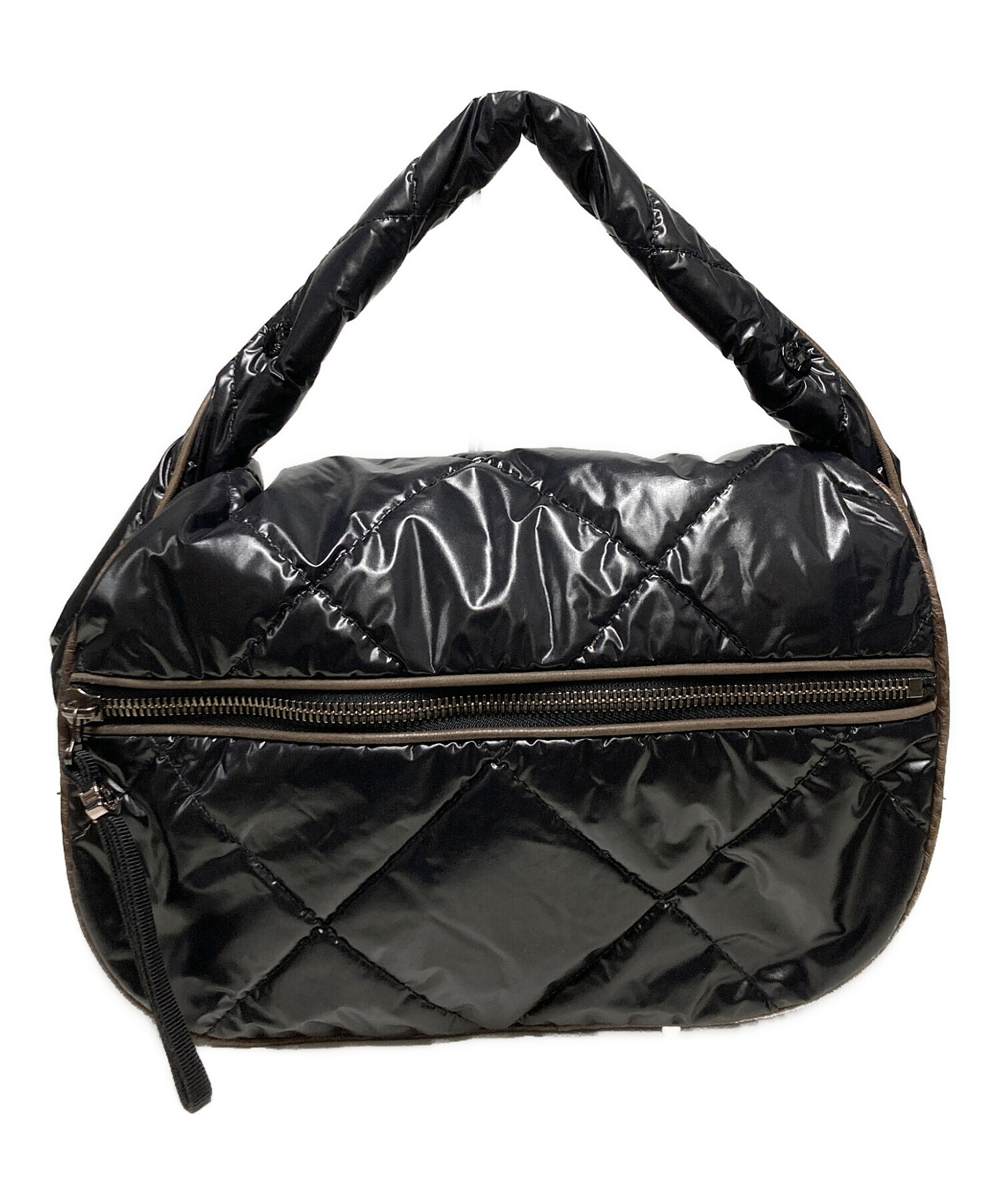 中古・古着通販】MONCLER (モンクレール) ショルダーバッグ ブラック 