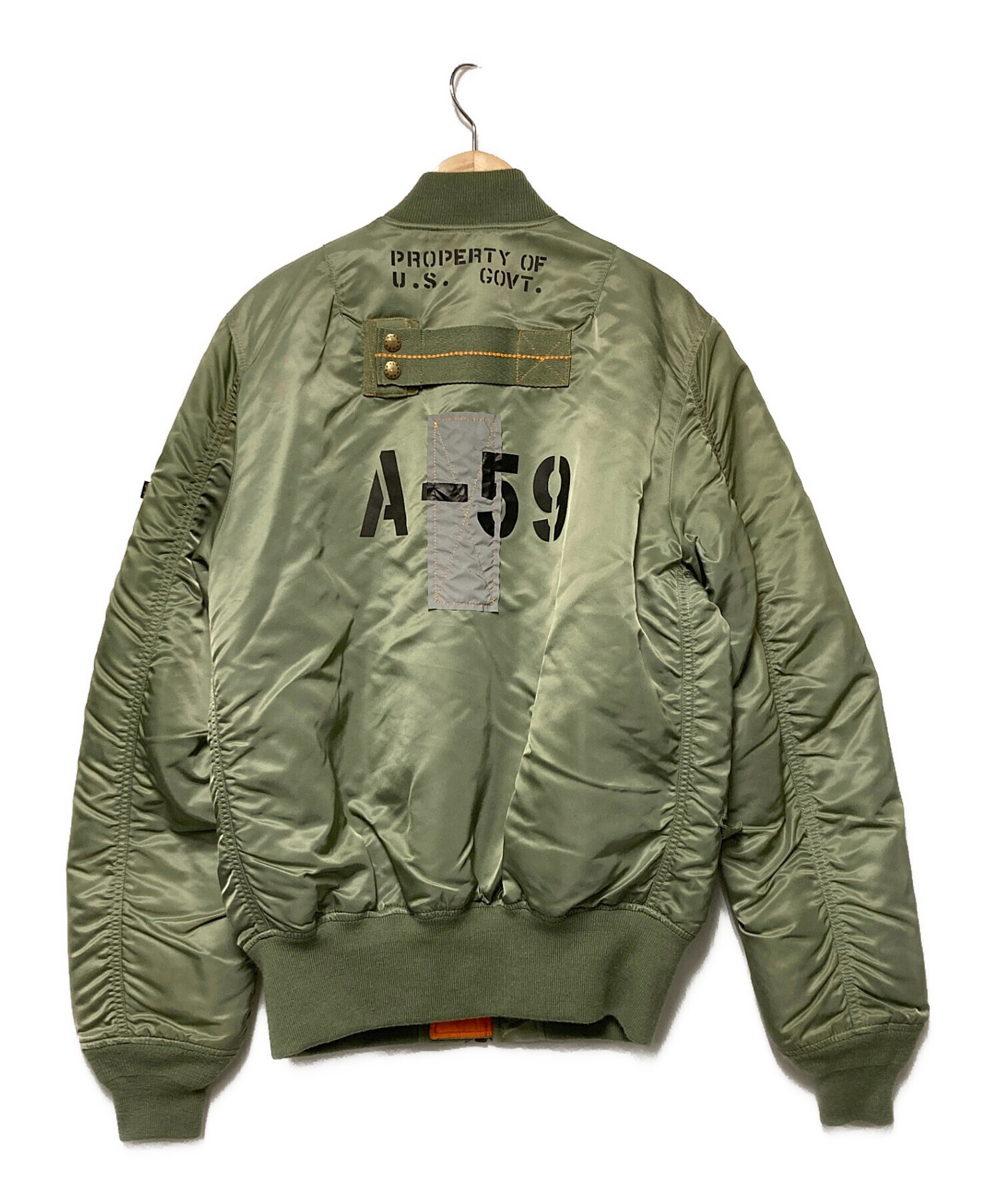 中古・古着通販】ALPHA (アルファ) MA-1ジャケット / 55周年記念モデル