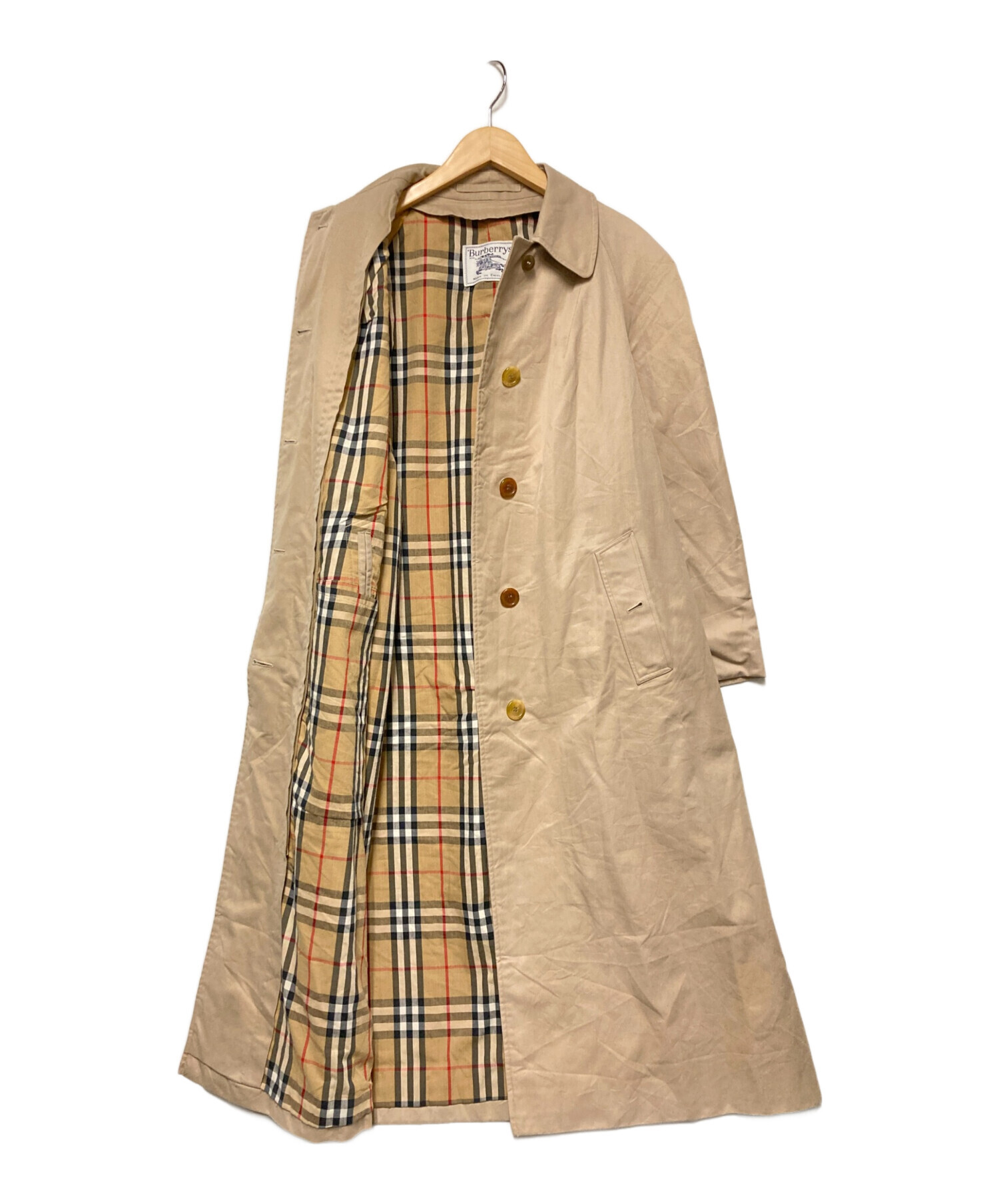 中古・古着通販】BURBERRY (バーバリー) ステンカラーコート