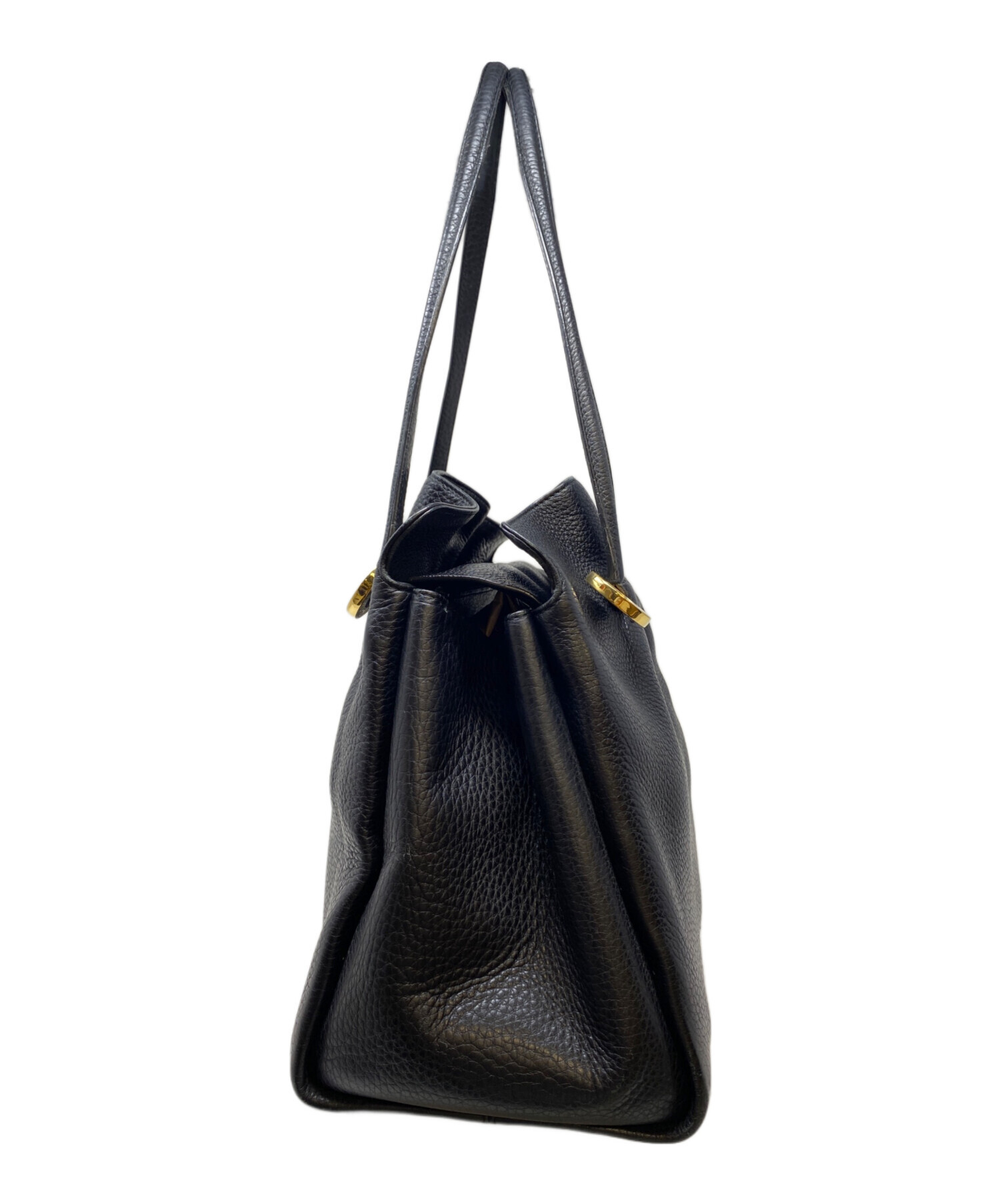 中古・古着通販】BVLGARI (ブルガリ) モネーテ トートバッグ ブラック 