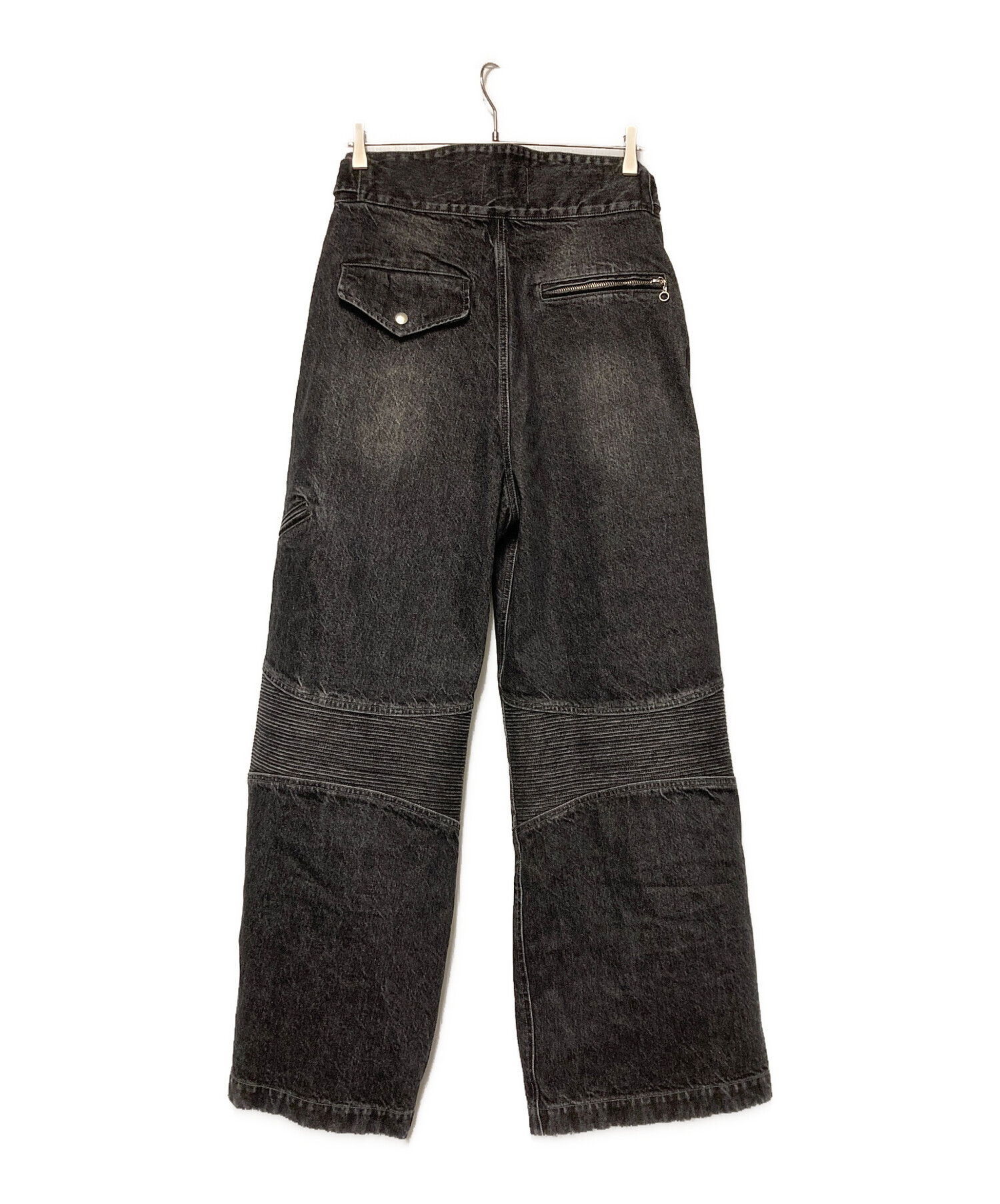 中古・古着通販】kaiko (カイコー) NOT STYLE / デニムパンツ ブラック 