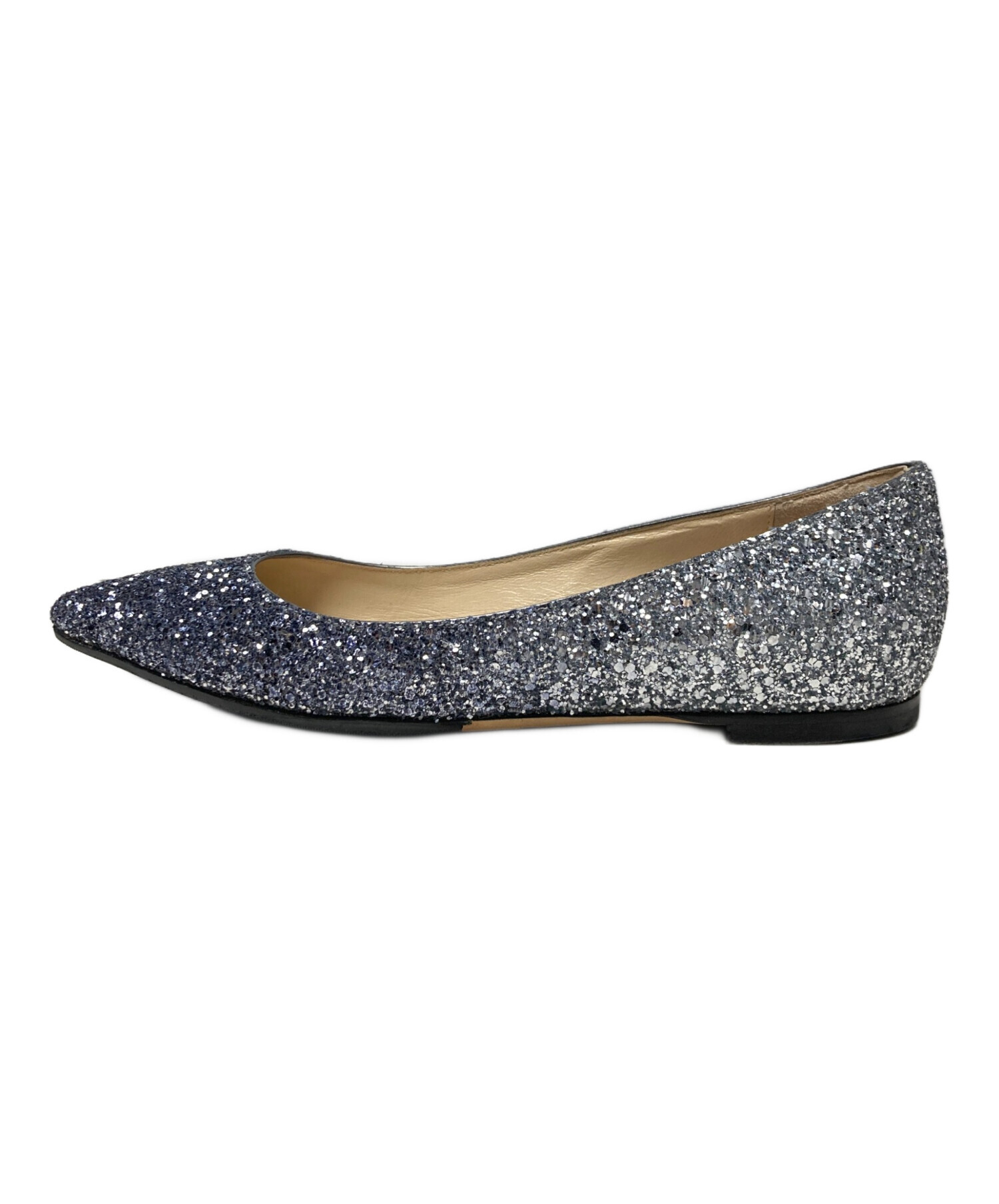 中古・古着通販】JIMMY CHOO (ジミーチュウ) ROMY FLAT LAG
