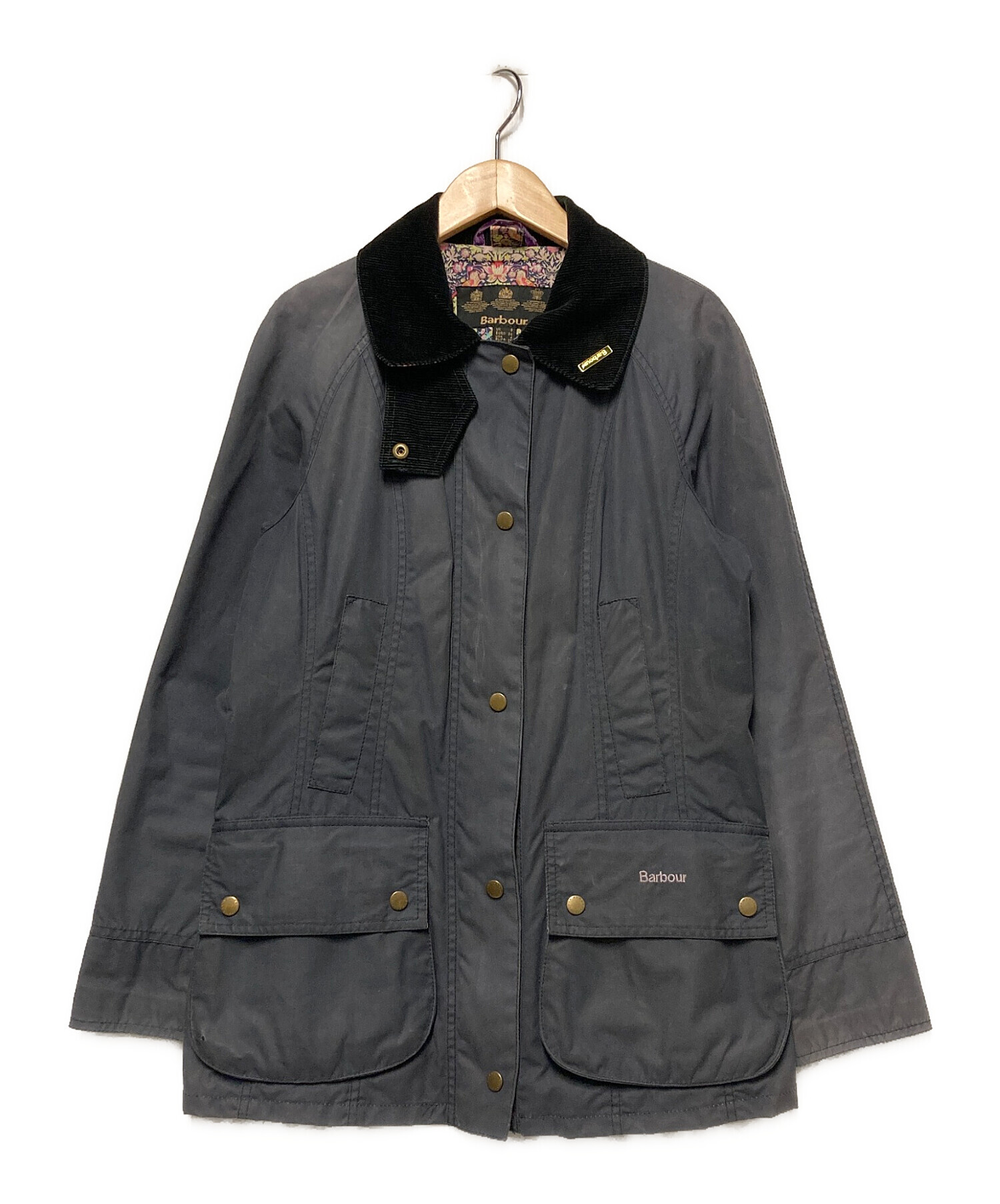 中古・古着通販】Barbour (バブアー) waxed cotton Jacket グレー