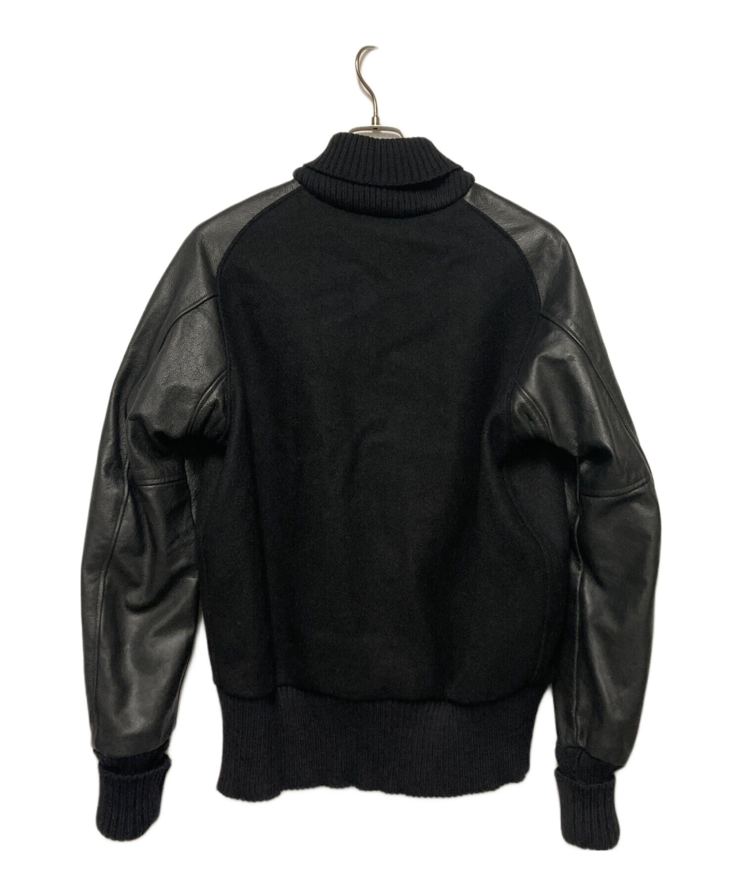 skookum ウールレザー スタジャン ブラック