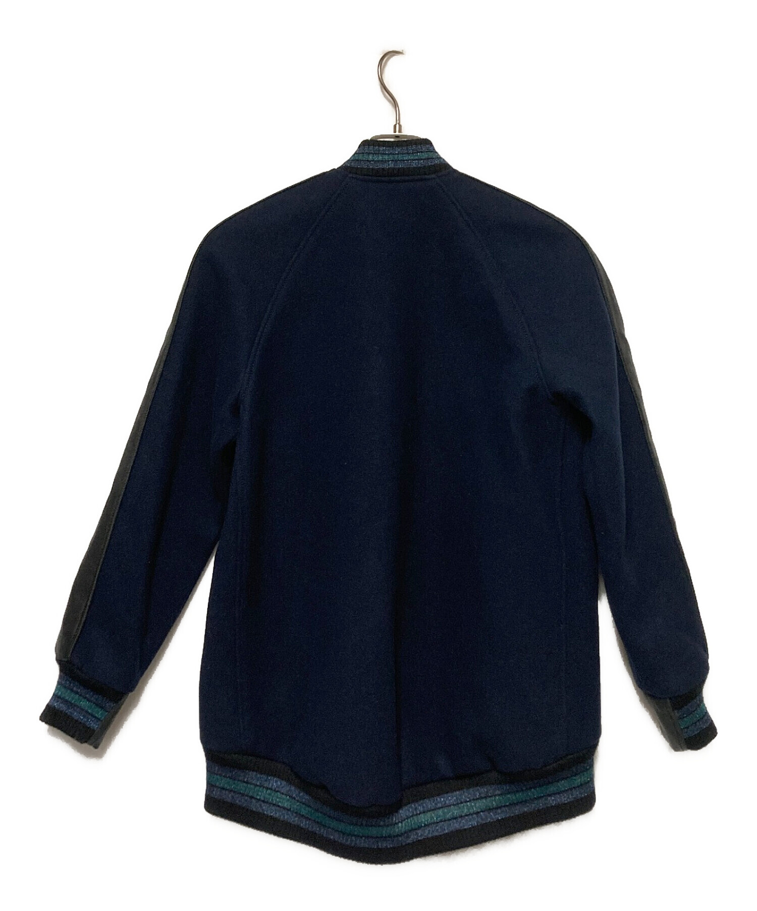 COACH　コーチスタジャン　ワッペン 中古・古着通販】COACH (コーチ) ワッペン装飾メルトンウール