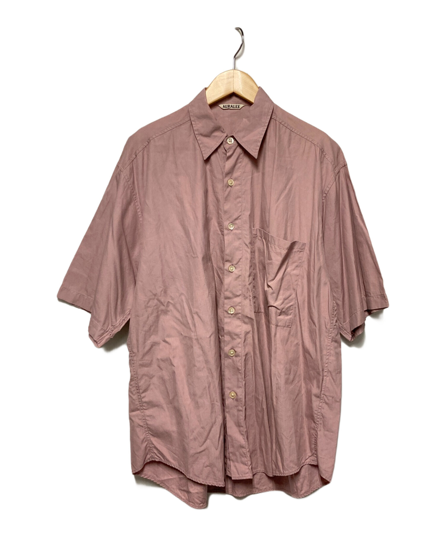 中古・古着通販】AURALEE (オーラリー) WASHED FINX TWILL BIG HALF 