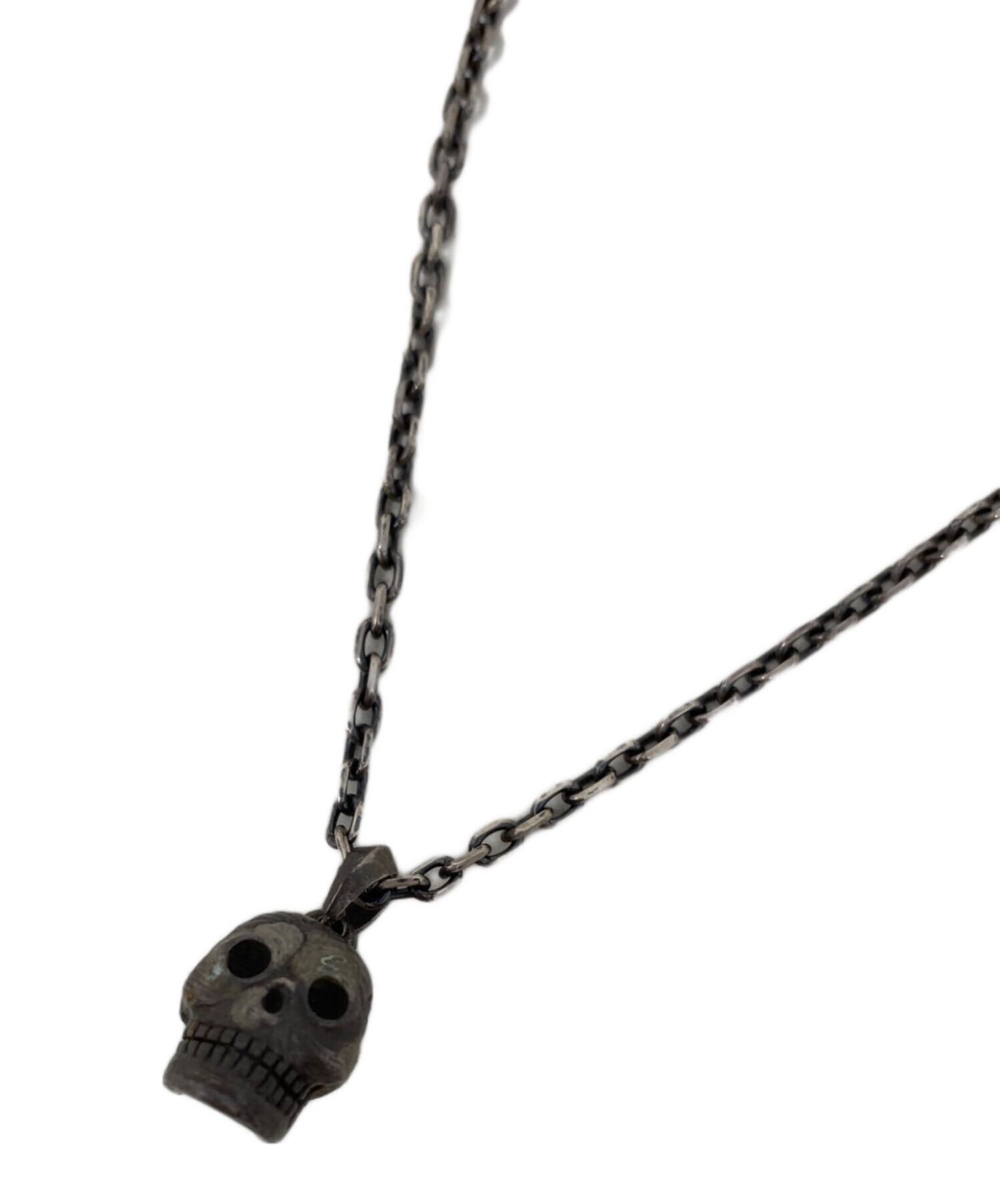 中古・古着通販】CHAOS (カオス) BFFHドクロモチーフネックレス