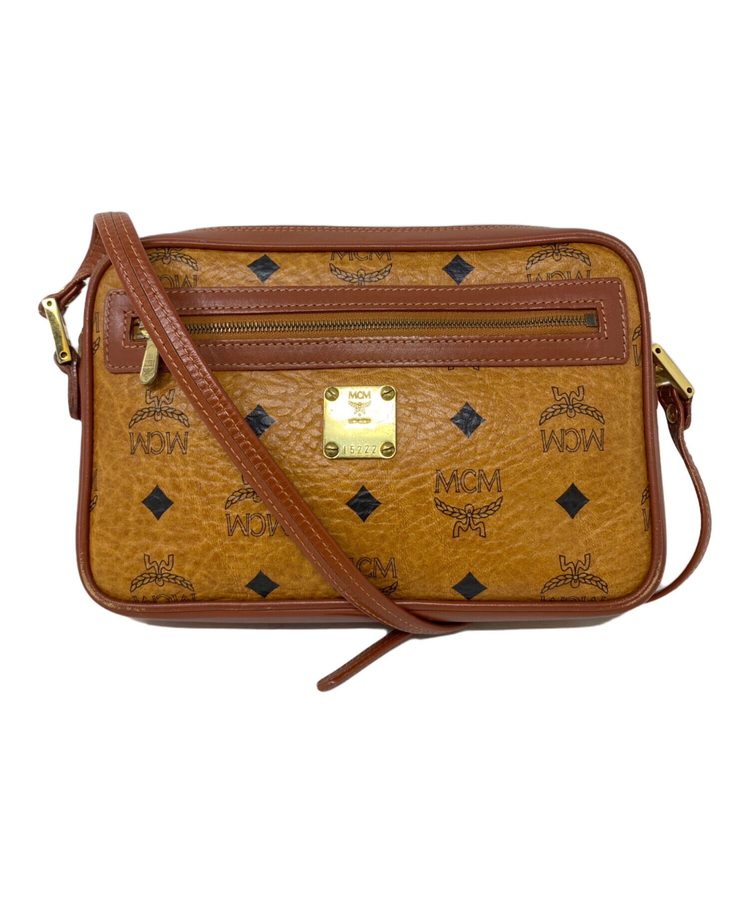 中古・古着通販】MCM (エムシーエム) クロスボディバッグ ブラウン
