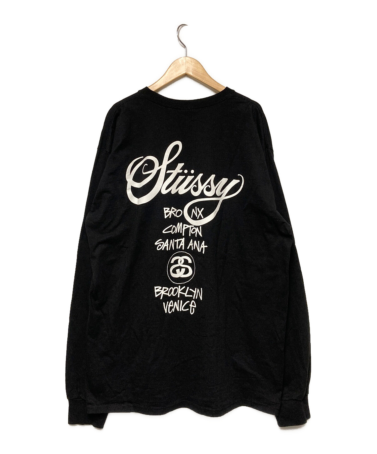 中古・古着通販】stussy (ステューシー) World Tour L/S Tee 中古・古着通販】stussy (ステューシー) World Tour L/S Tee