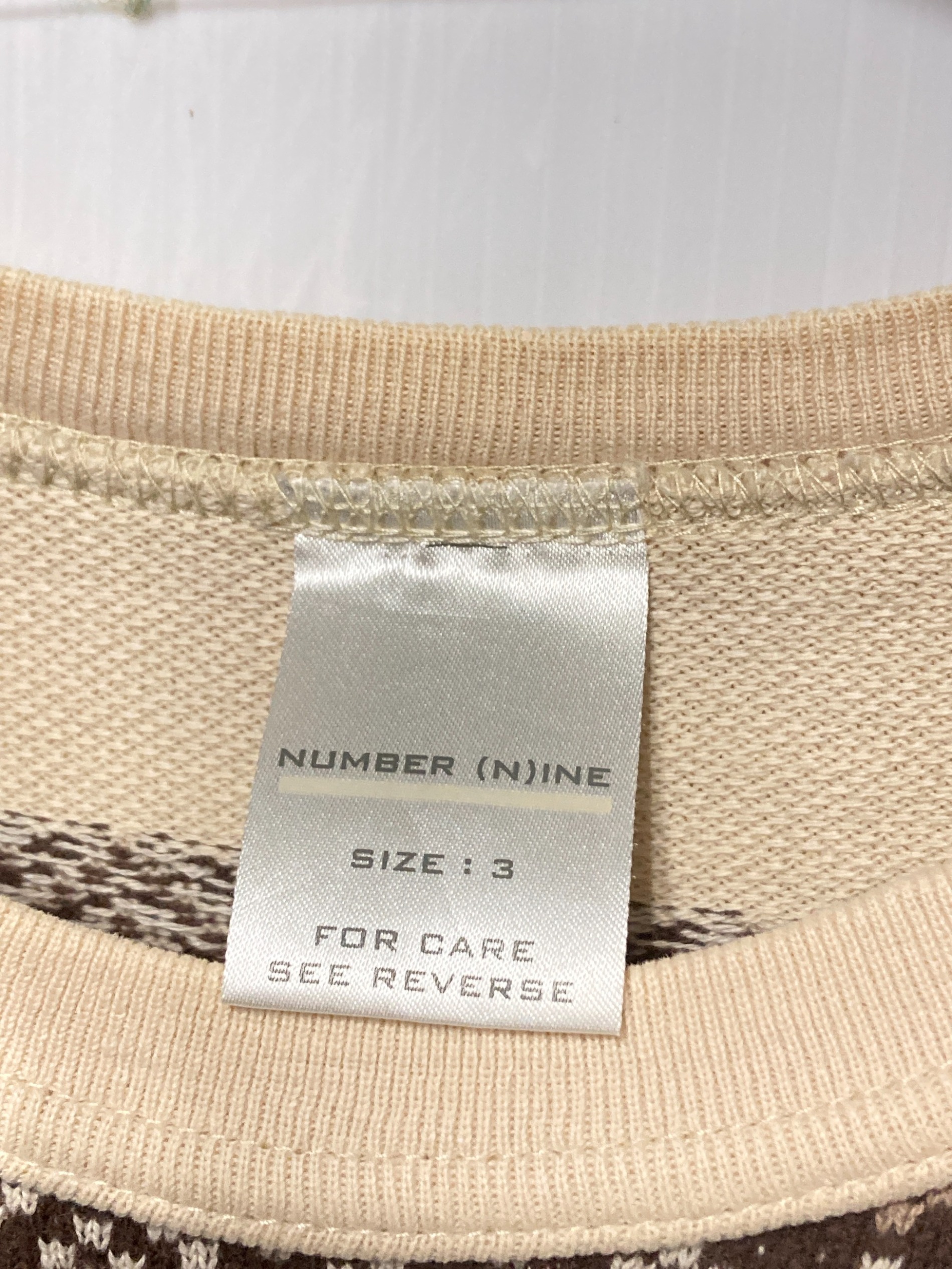 中古・古着通販】NUMBER (N)INE (ナンバーナイン) 02AW ロングスリーブ