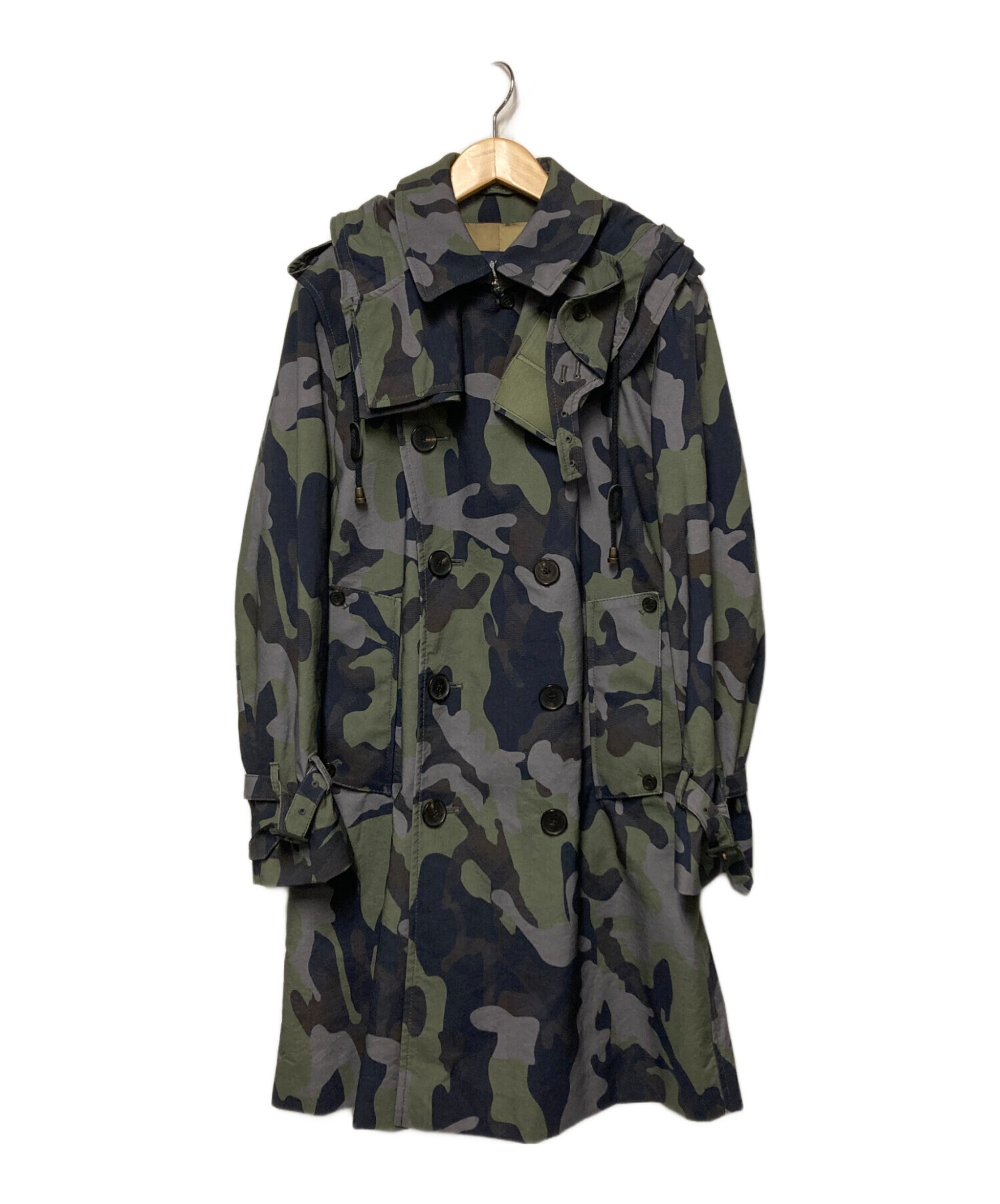 中古・古着通販】Aquascutum (アクアスキュータム) カモフラフーデッド