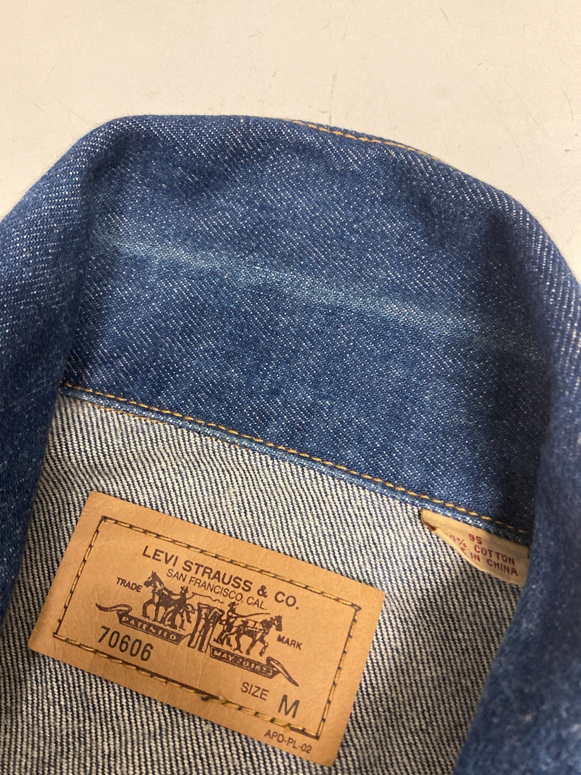 中古・古着通販】LEVI'S (リーバイス) デニムジャケット / オレンジ