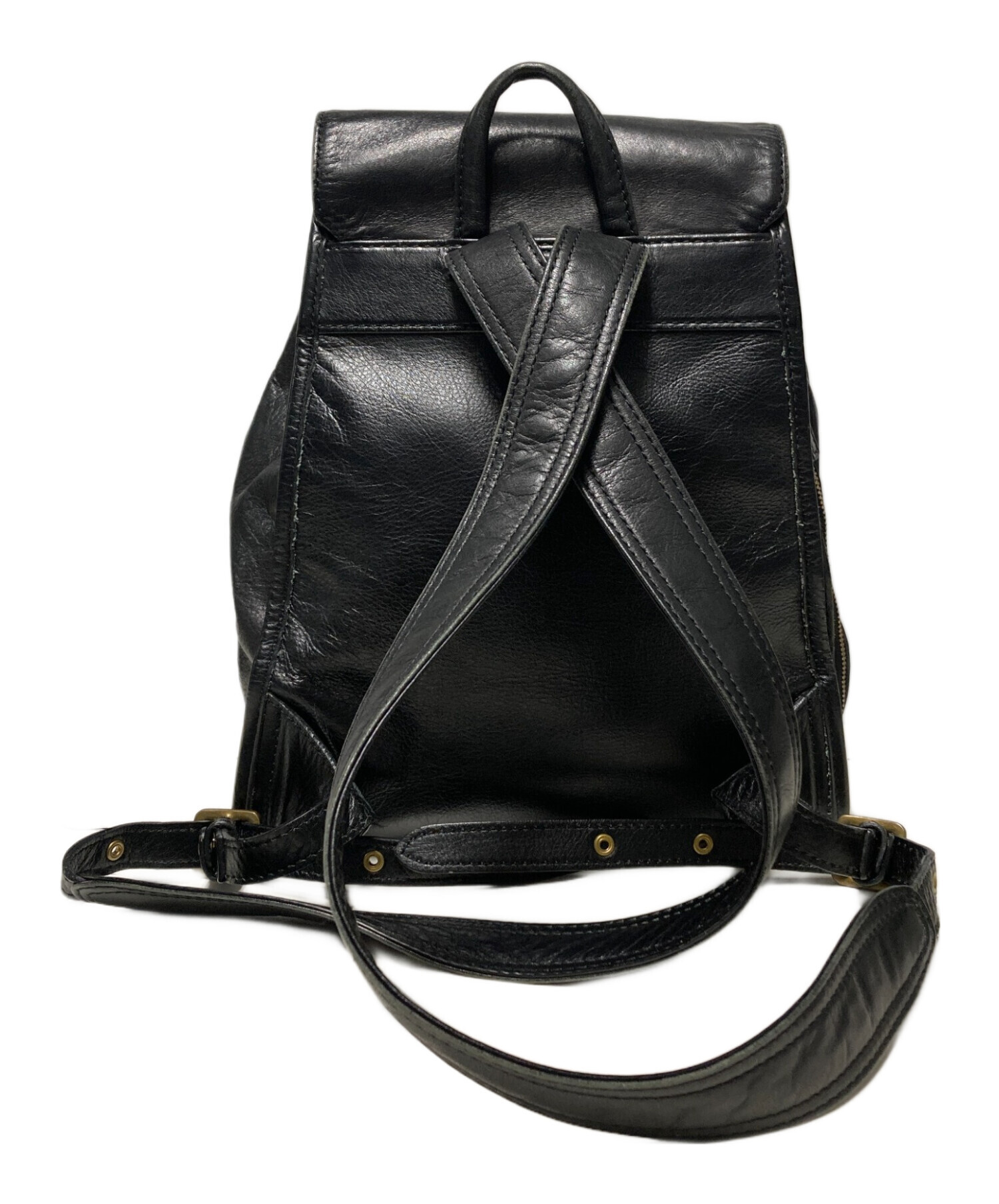 土屋鞄 リュック プリソワ レザー 黒 土屋鞄 リュック プリソワ レザー 黒