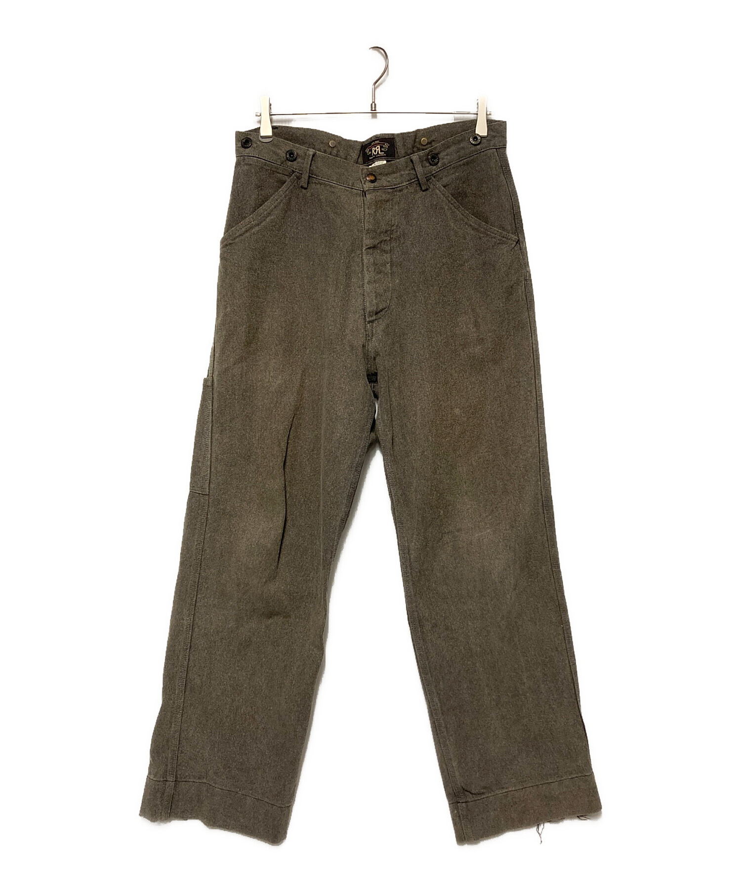 【超希少】 RRL ラルフローレン シンチバックペインターデニムパンツ USA製 RRL ラルフローレン ダブルアールエル 三ツ星 デニム90s 希少 激