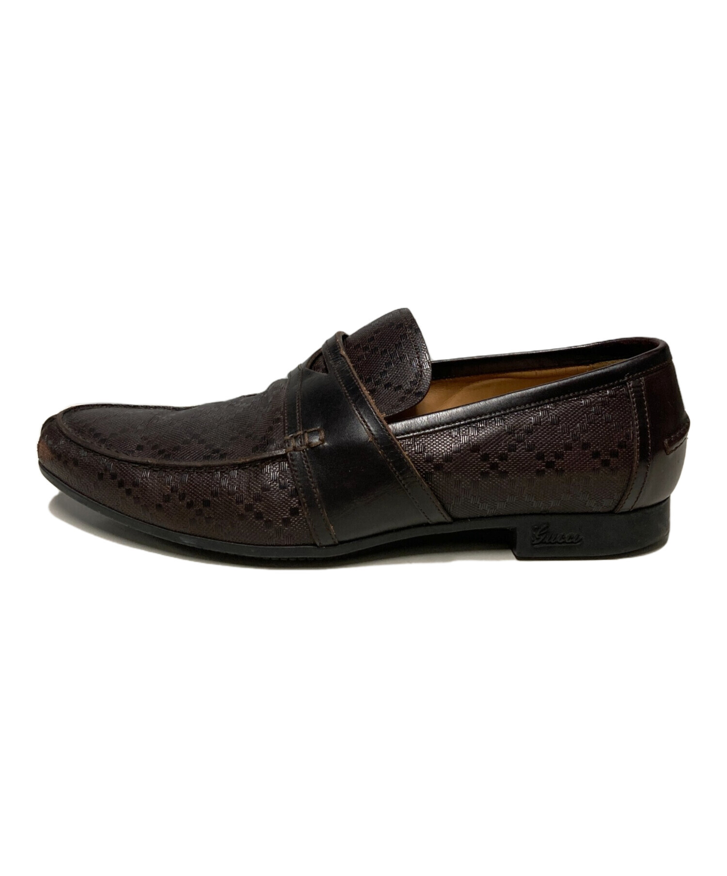 GUCCI ホースビットローファー メンズ SIZE 43 1円〜 GUCCI グッチ 