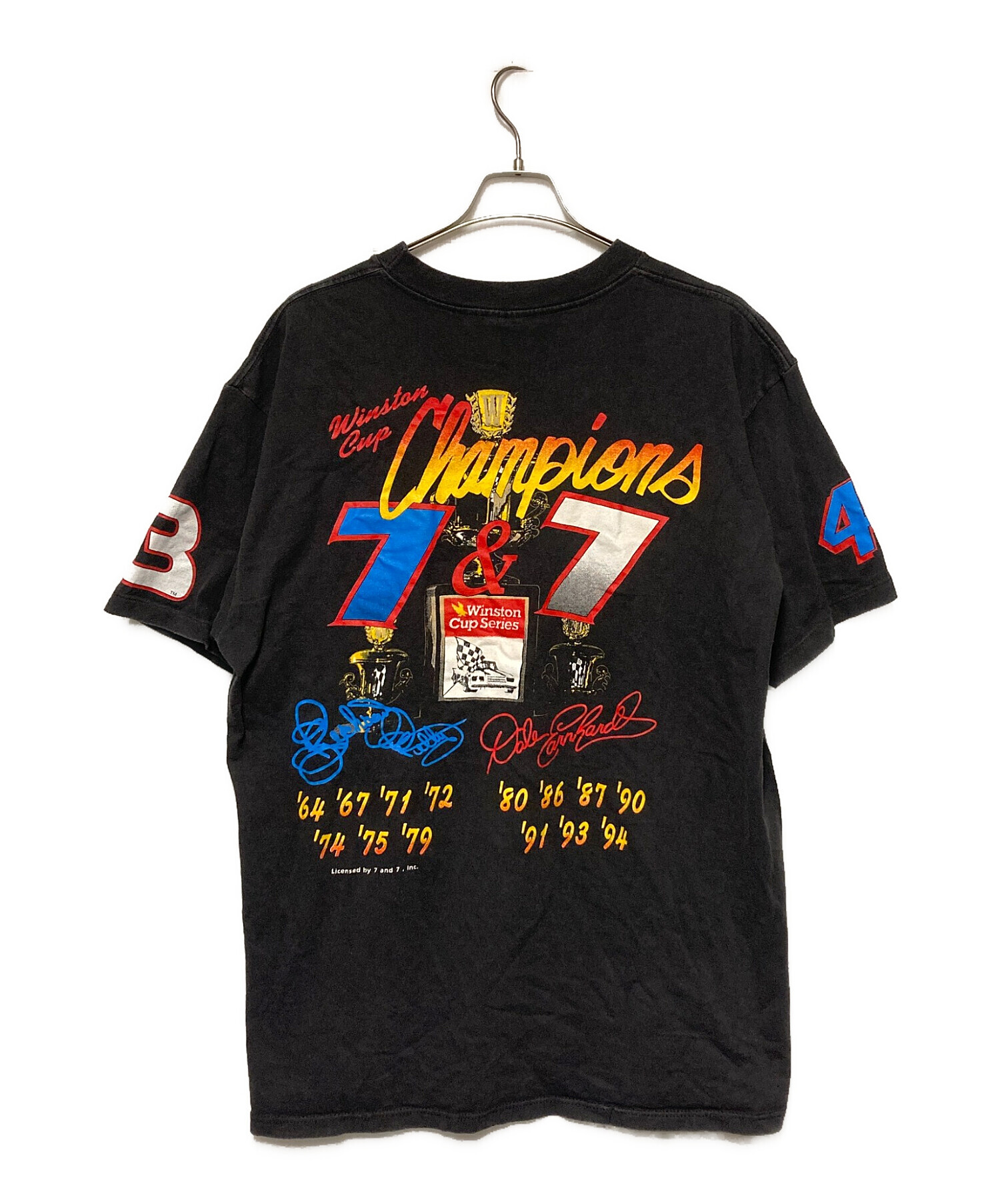 90s モータースポーツ ビンテージ Tシャツ 総柄 MotorSport 中古・古着通販】MOTOR SPORT TRADITIONS (モータースポーツ