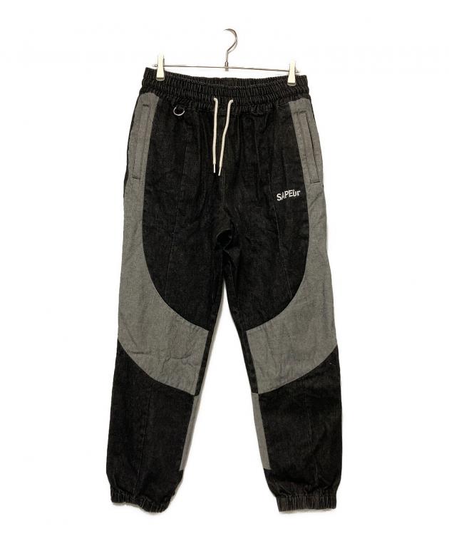 SAPEur サプール デニム トラック パンツ XL