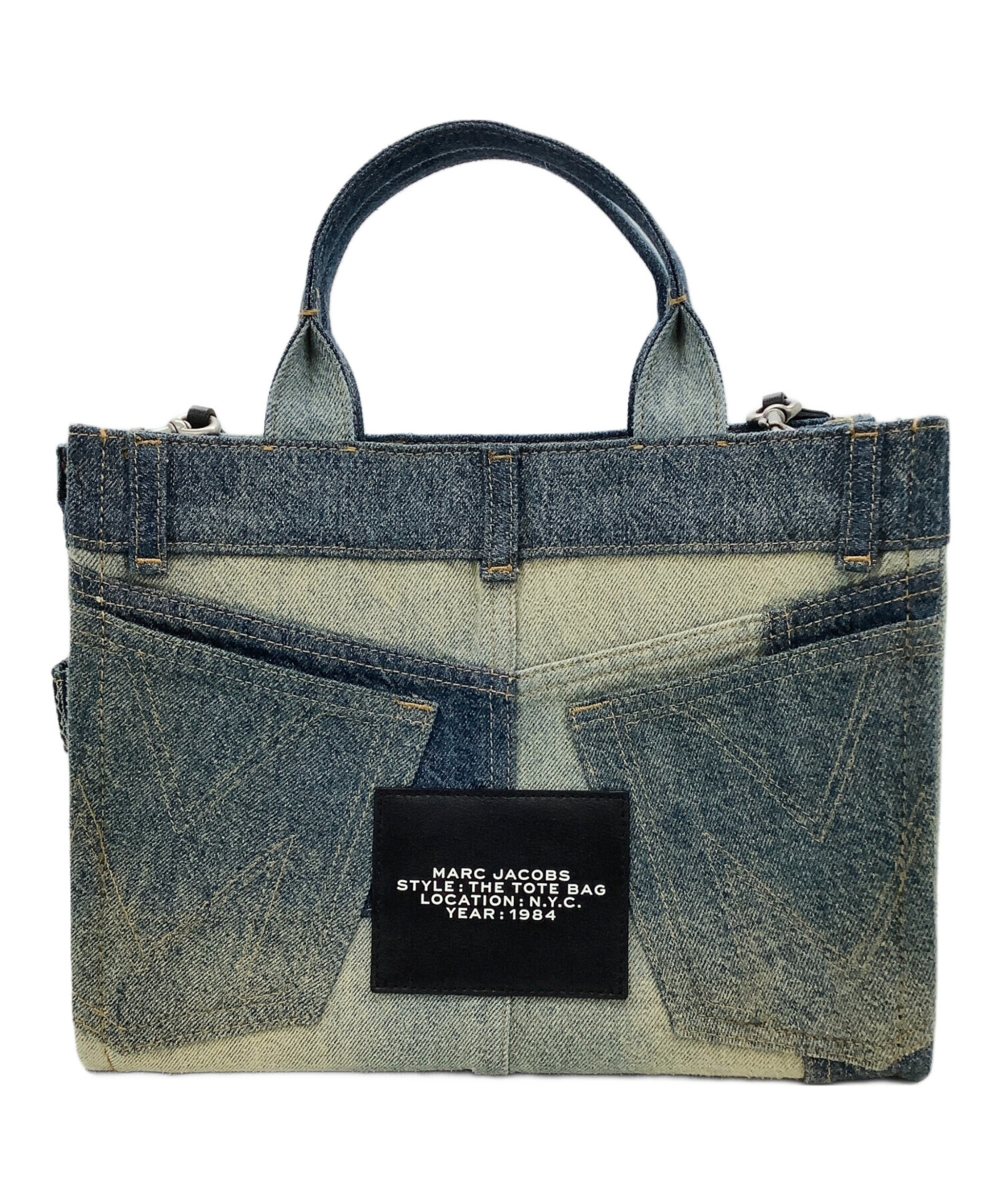 中古・古着通販】MARC JACOBS (マークジェイコブス) デニムトート