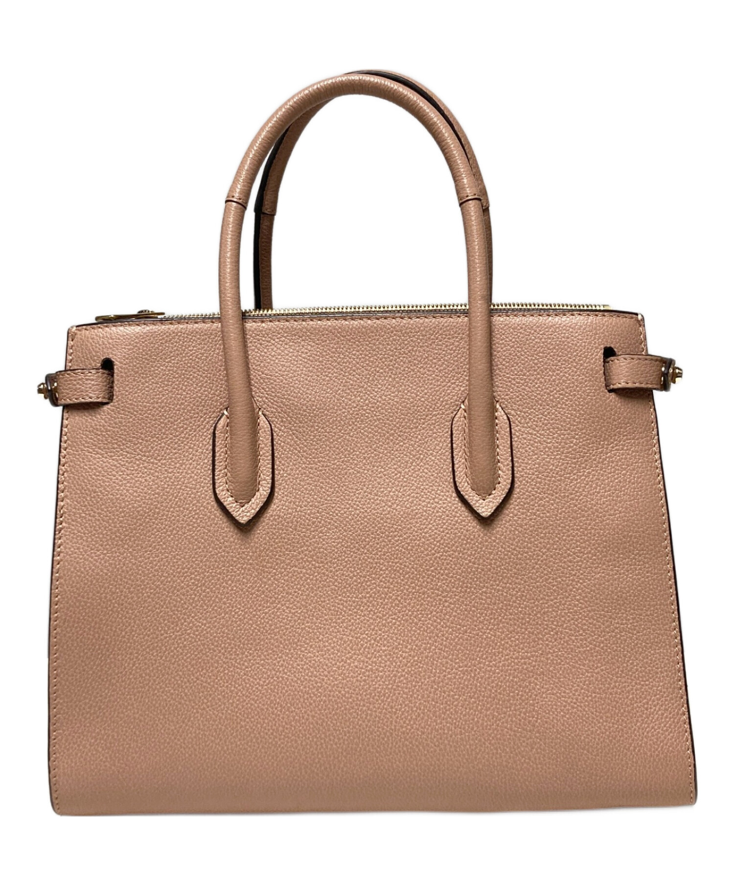 レディース FURLAフルラサリーピンク レザートートバッグ