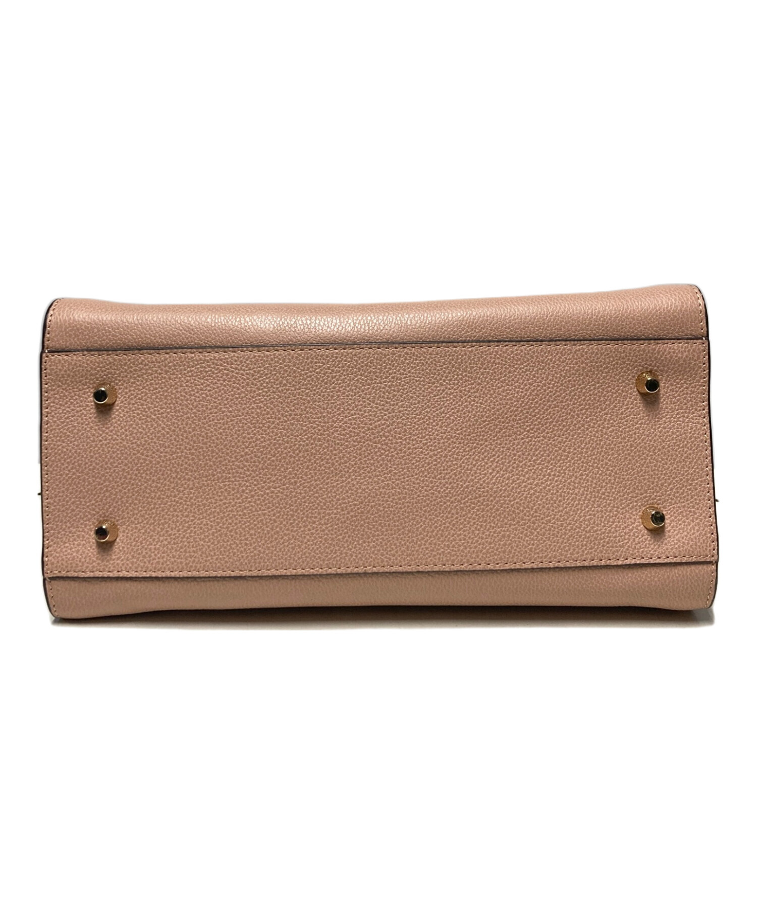 中古・古着通販】FURLA (フルラ) 2WAYレザーハンドバッグ ピンク 