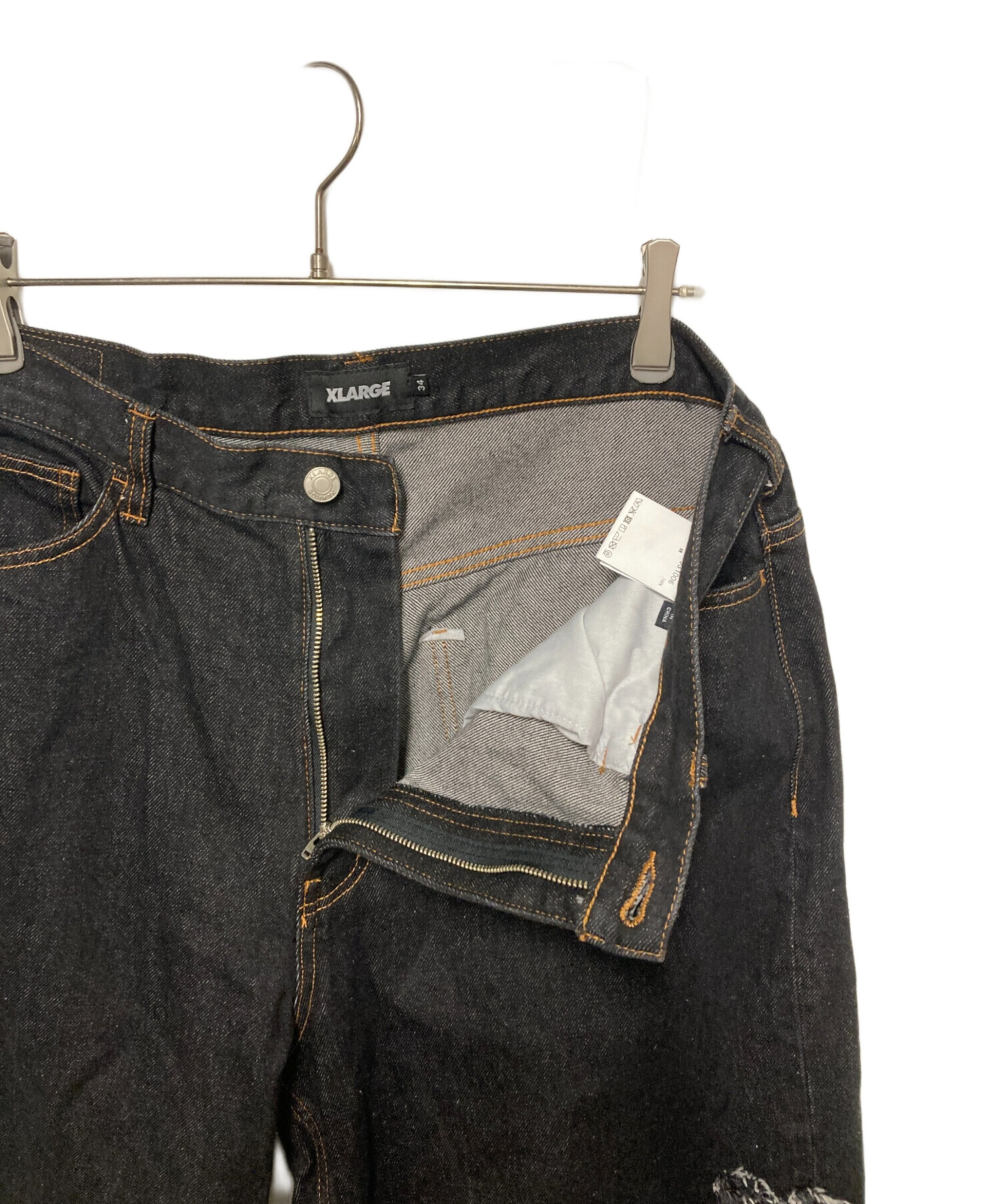 古寿千幅 中古・古着通販】XLARGE (エックスラージ) PATCHED DENIM PANTS