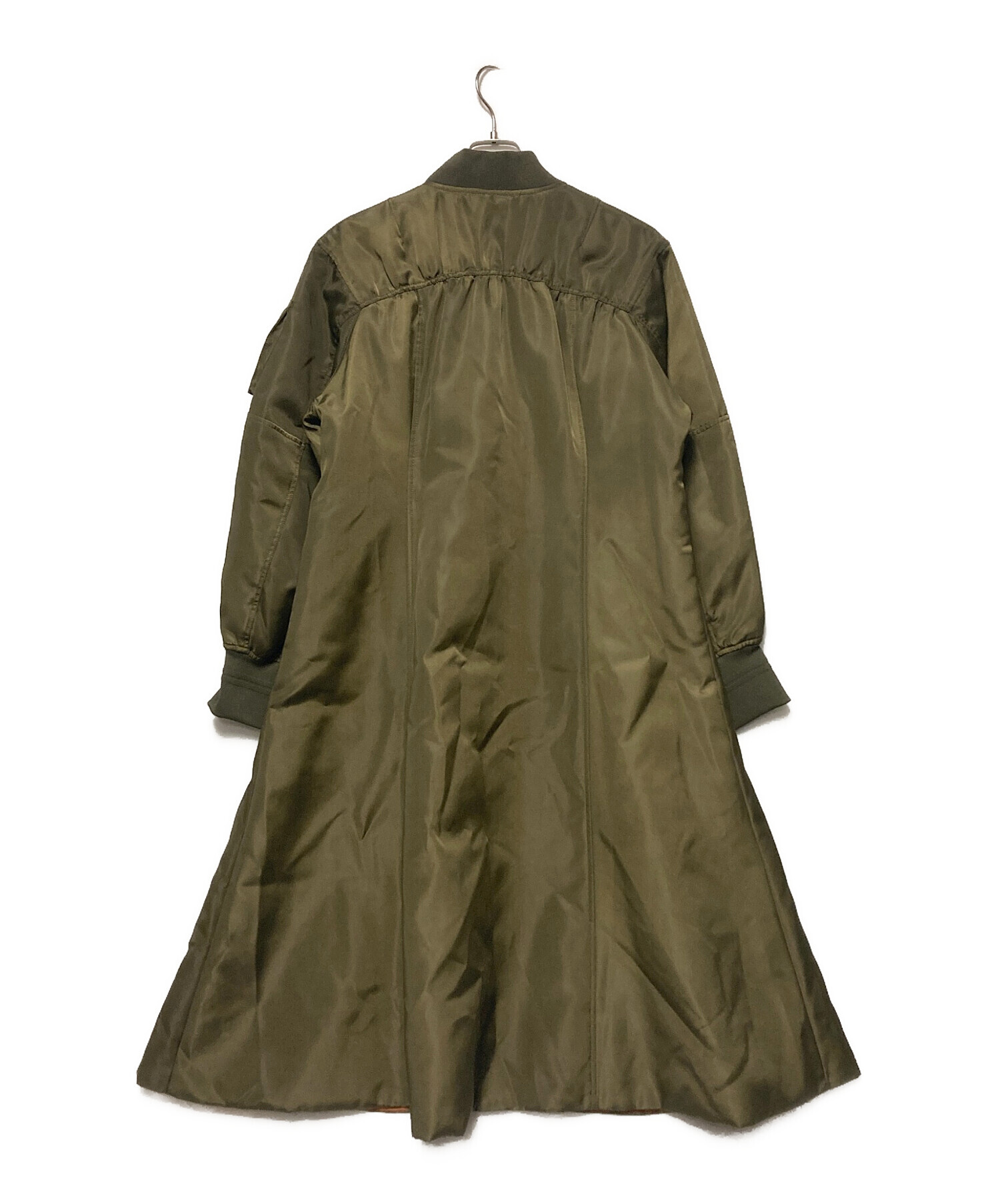 中古・古着通販】furfur (ファーファー) MA-1フレアロングコート