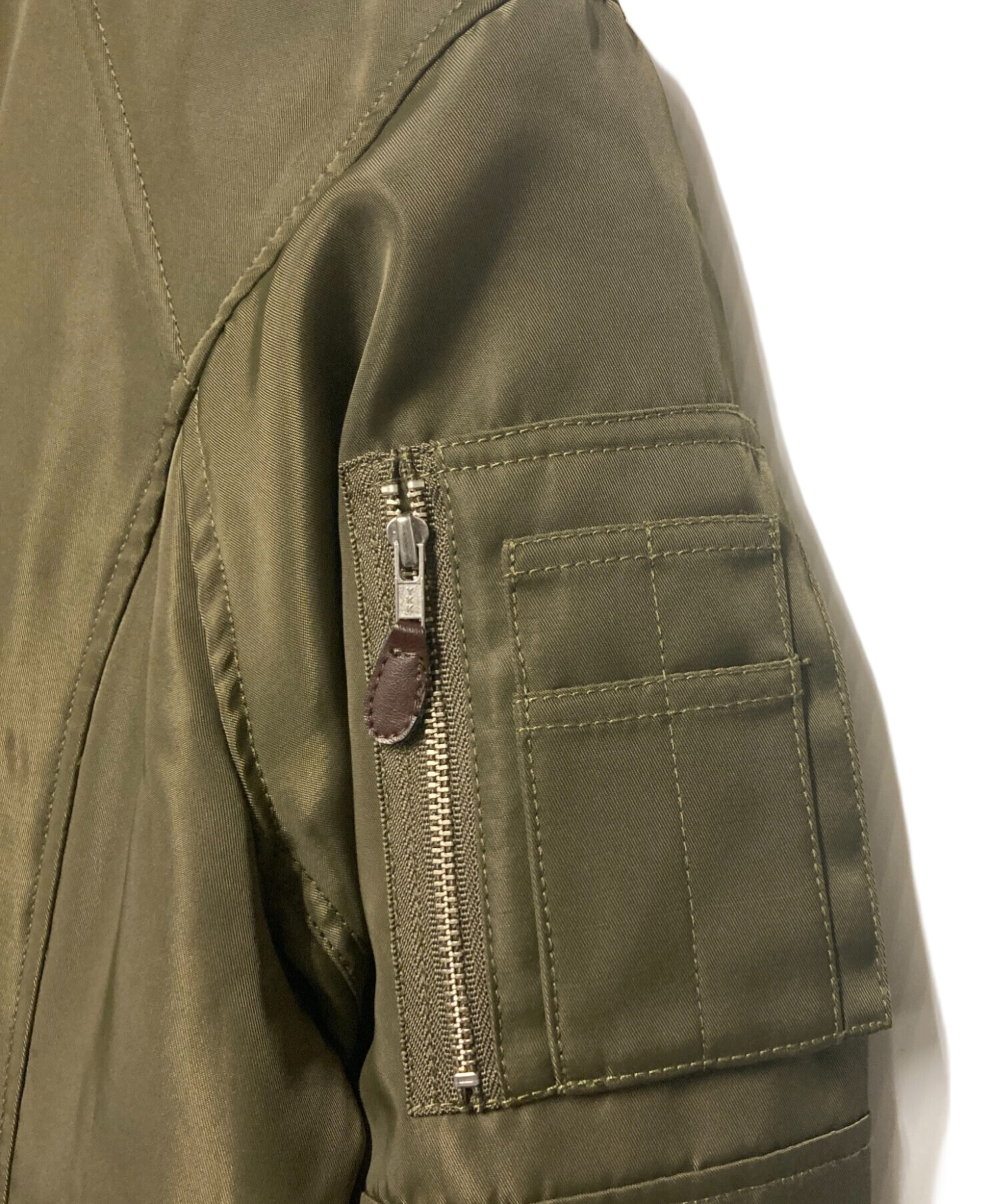 中古・古着通販】furfur (ファーファー) MA-1フレアロングコート