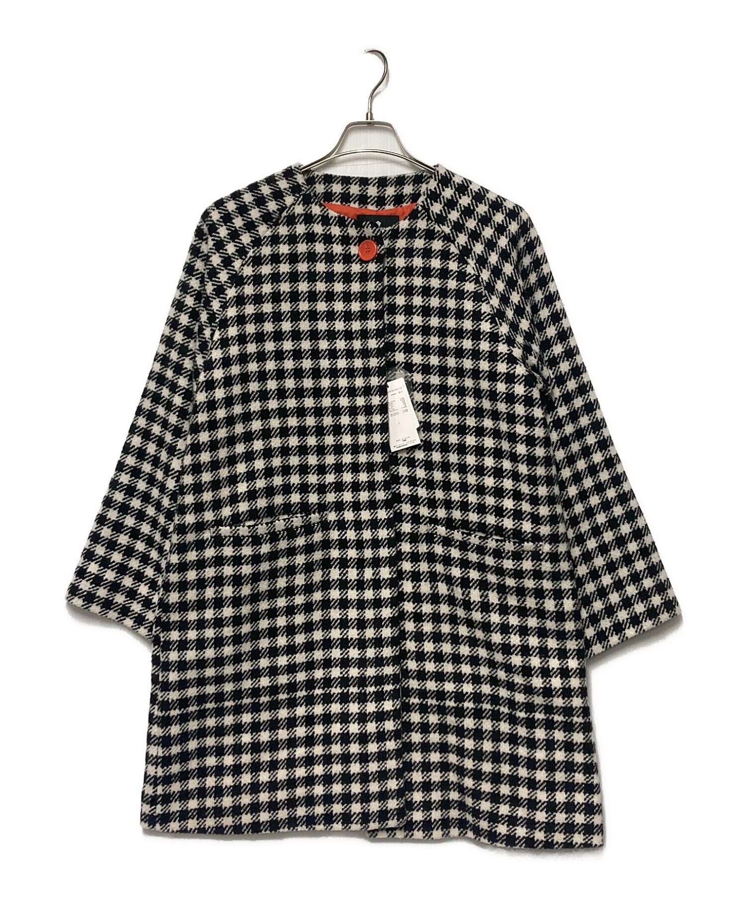 中古・古着通販】MARY QUANT (マリークヮント) ノーカラーラグラン