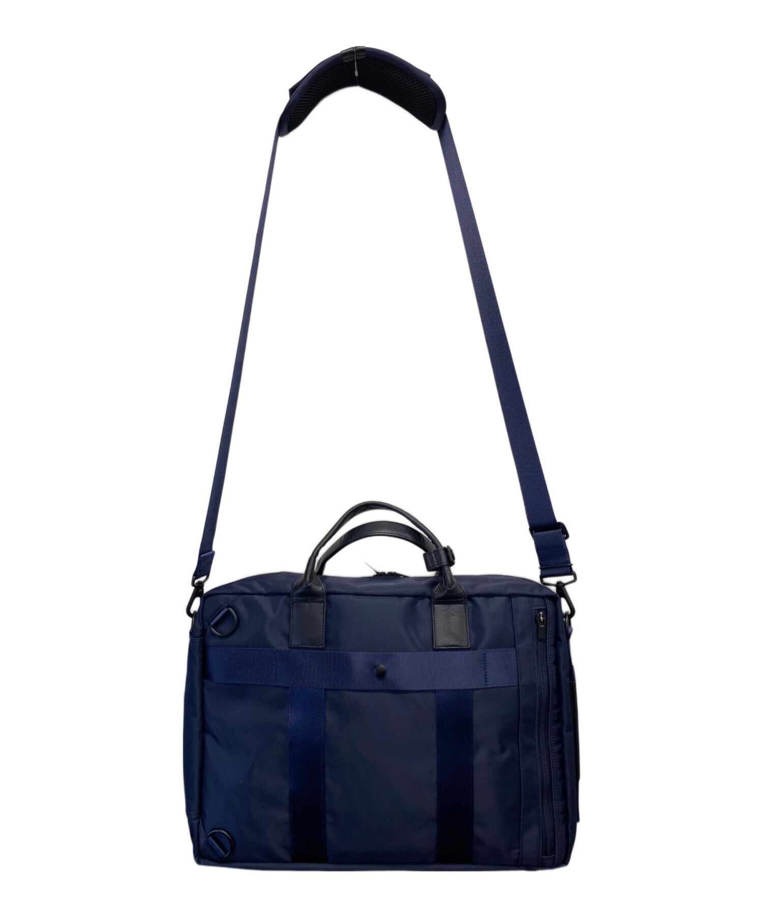 中古・古着通販】PORTER (ポーター) 3WAYブリーフケース ネイビー 