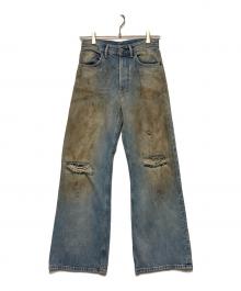 【極美品】アクネストゥディオズ フレアデニム 2004FN ベルト付 XL相当 Acne studios(アクネ ストゥディオズ)、デニムパンツ】ブランド・古着