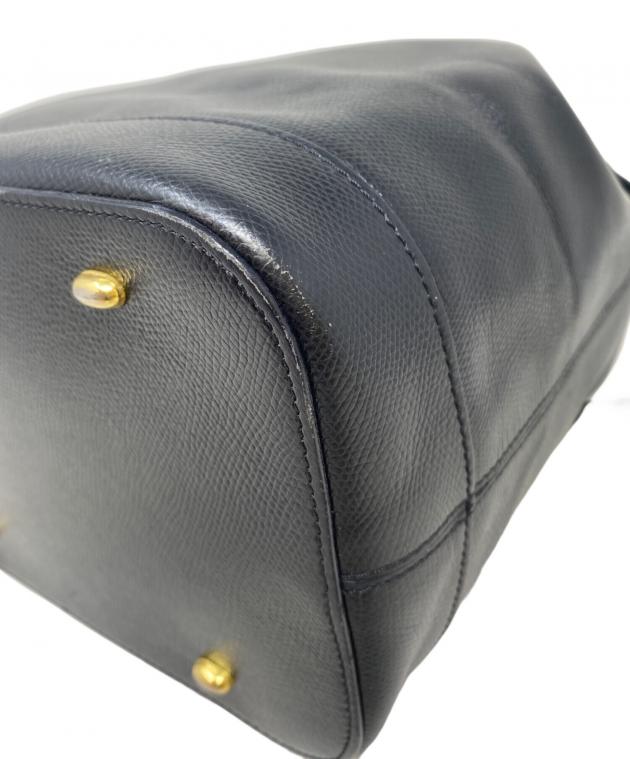中古・古着通販】CELINE (セリーヌ) 巾着ショルダーバッグ ブラック