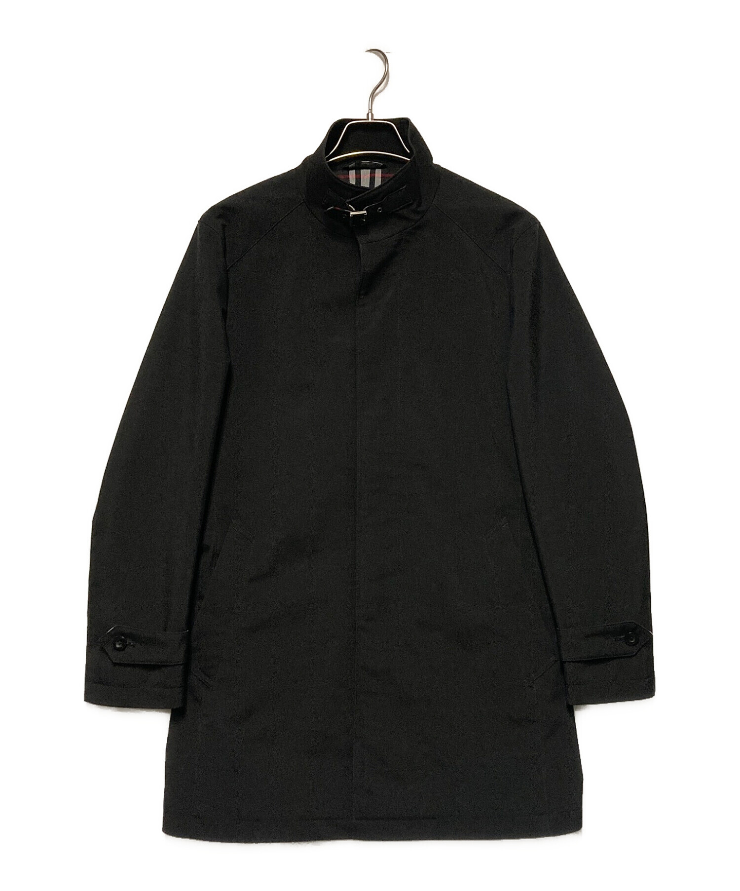 BURBERRY BLACK LABEL スタンドカラーコート バーバリー BURBERRY