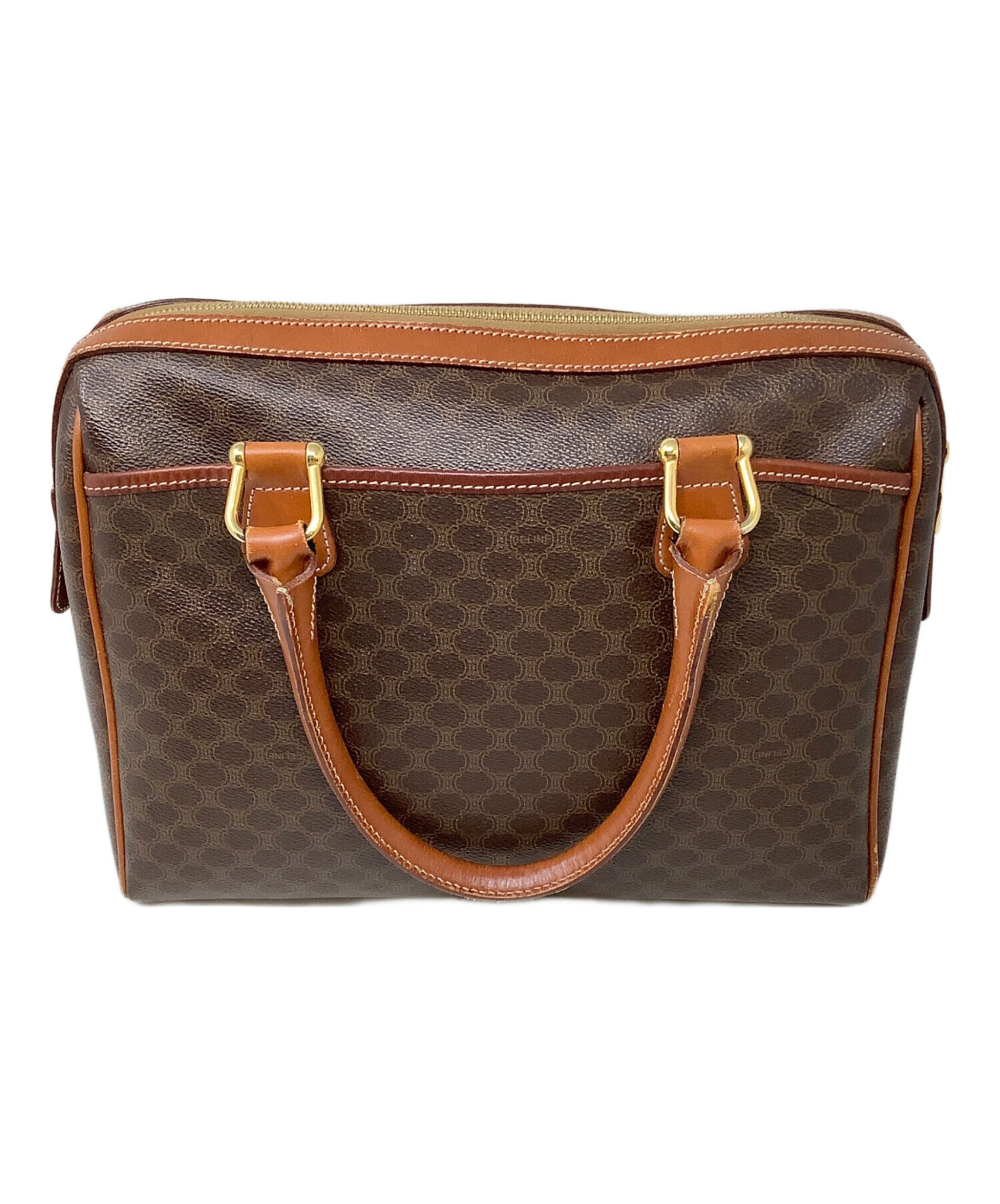 中古・古着通販】CELINE (セリーヌ) マカダムミニボストンバッグ