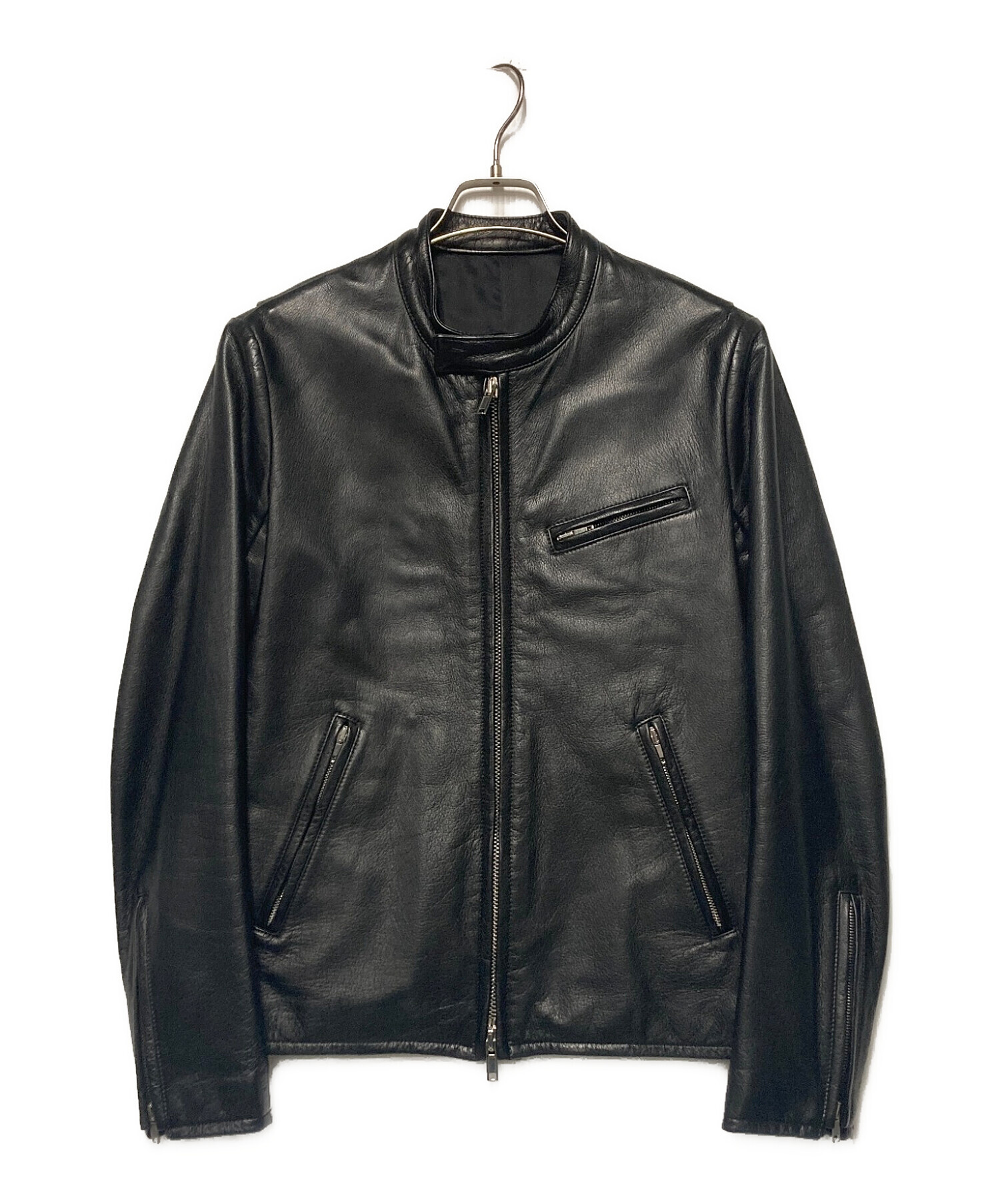 LITHIUM HOMME ライダースジャケット 中古・古着通販】LITHIUM HOMME (リチウムオム・ファム