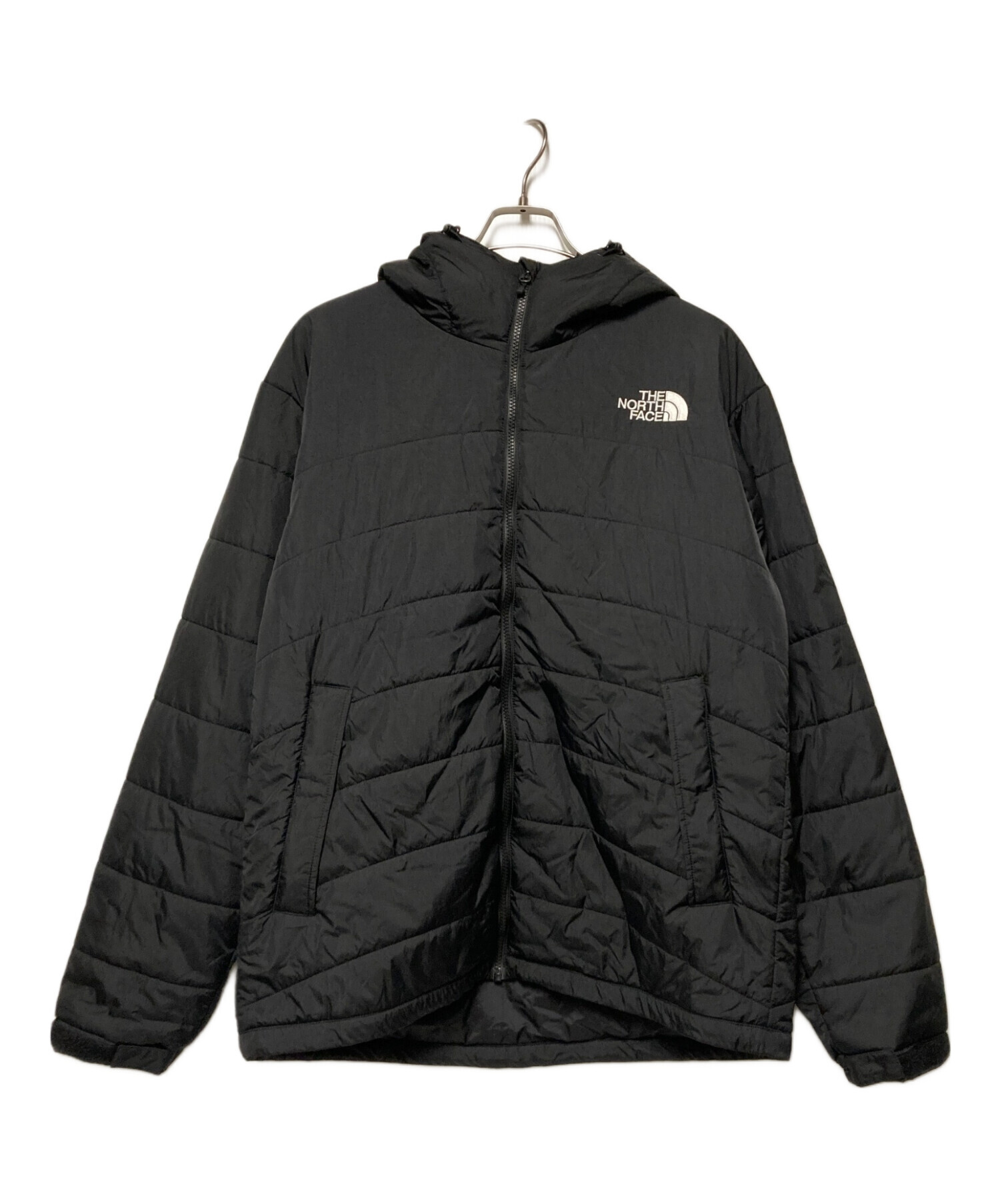 ノースフェイス 中綿ジャケット ブラック THE NORTH FACE XL 黒 中古 