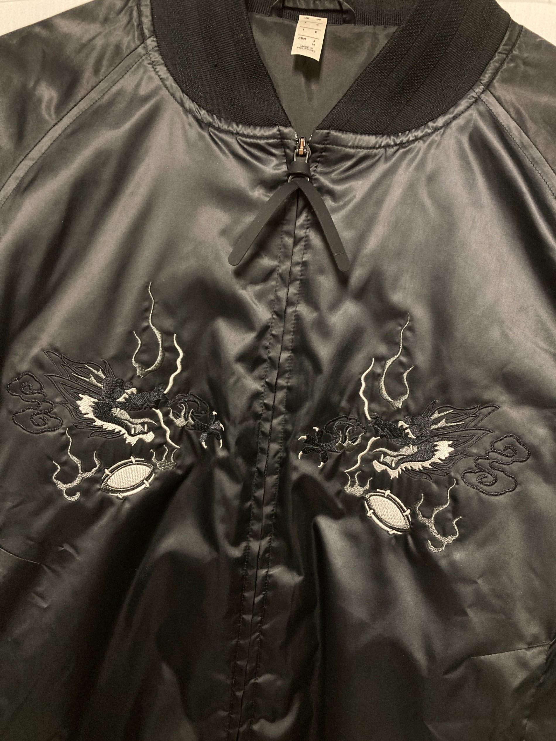 中古・古着通販】adidas (アディダス) オールブラックススカジャン