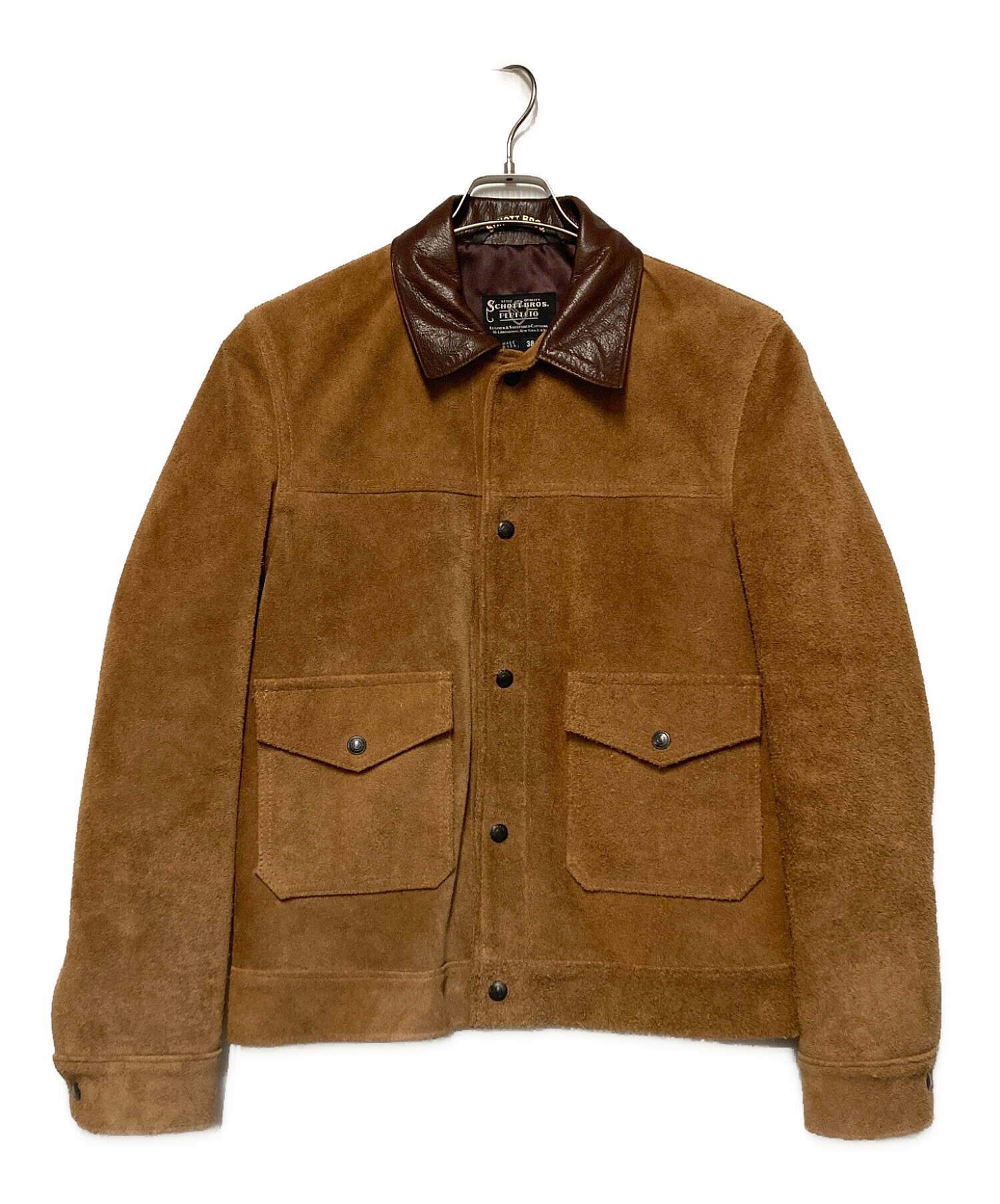 中古・古着通販】Schott (ショット) スエードワークジャケット 