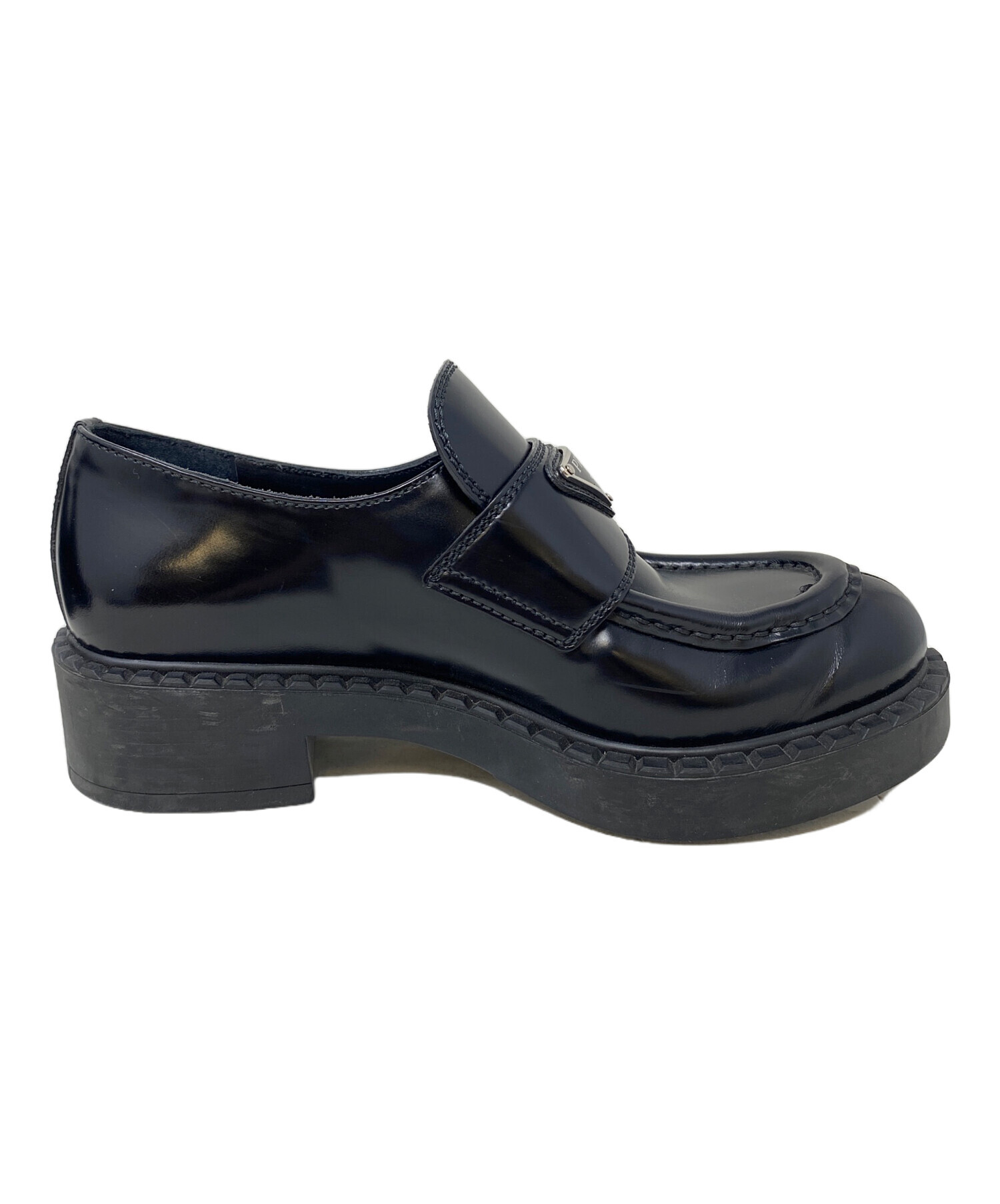 中古・古着通販】PRADA (プラダ) チョコレート ブラッシュドレザー