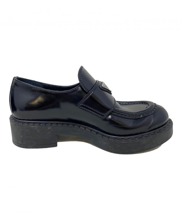 中古・古着通販】PRADA (プラダ) チョコレート ブラッシュドレザー