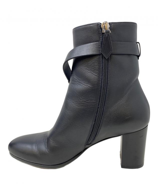 HERMES サンジェルマンベージュ HERMES エルメス ブーツ ショートブーツ サンジェルマン レザー