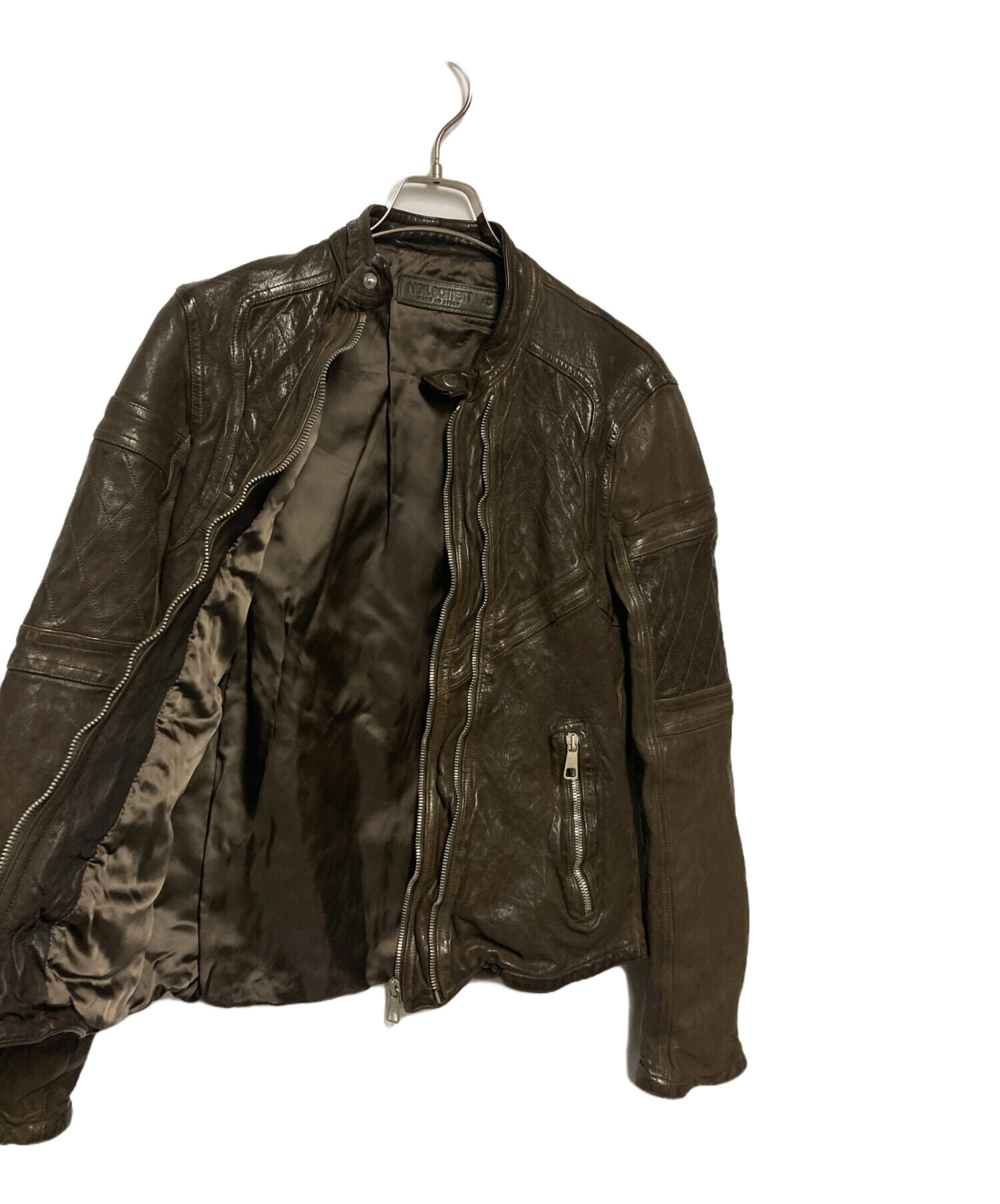 中古・古着通販】NEIL BARRETT (ニールバレット) シングルライダース