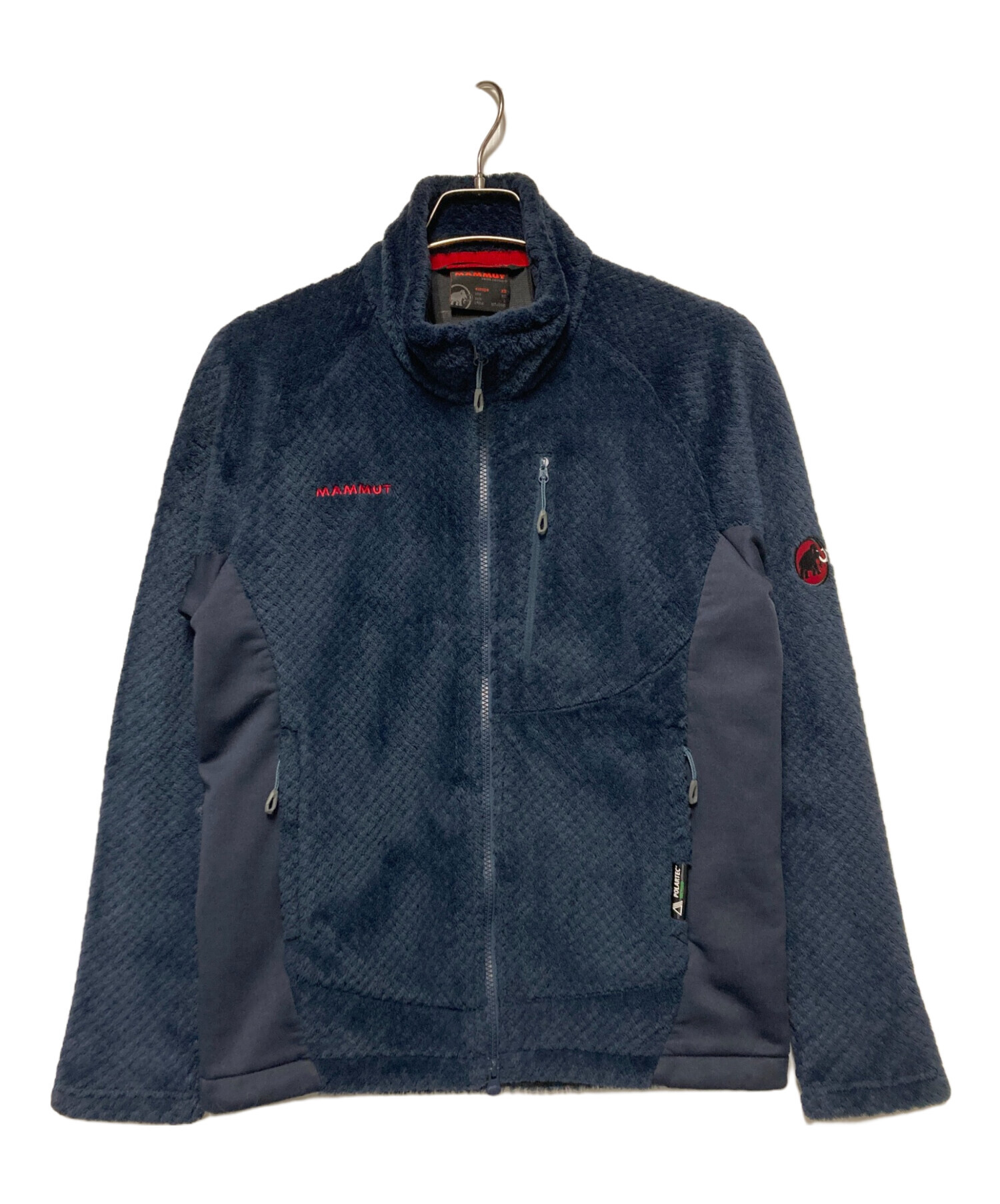 マムート ゴブリン アドバンスドジャケット フリース ネイビーブルー 中古・古着通販】MAMMUT (マムート) ゴブリンアドバンスドジャケット