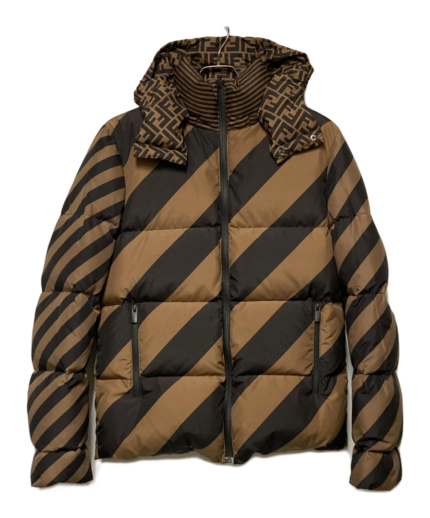 中古・古着通販】FENDI (フェンディ) ズッカ柄リバーシブルダウン