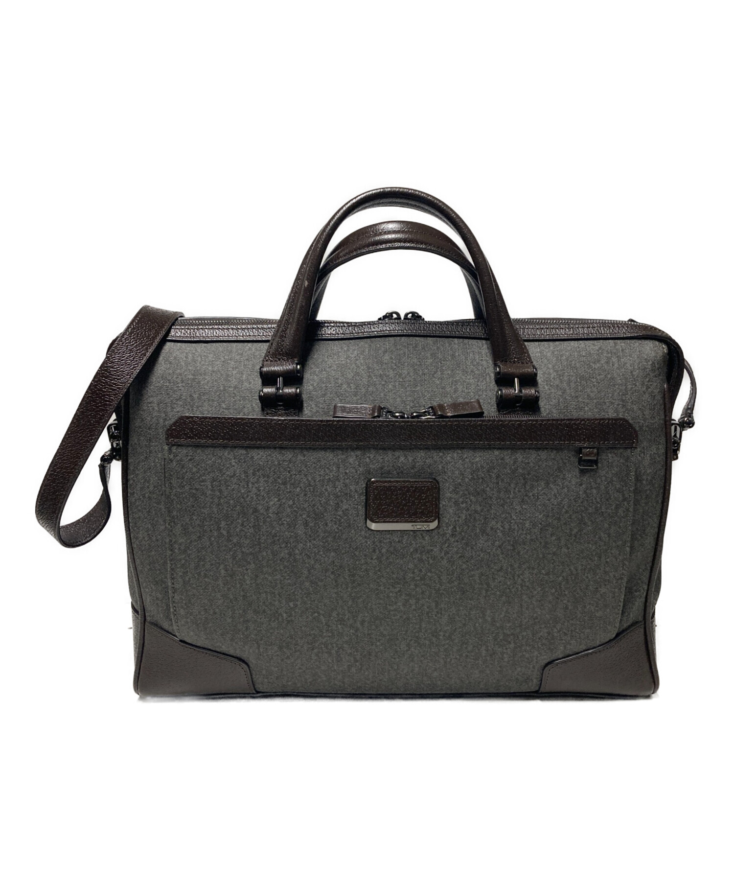 ♡未使用♡ TUMI Astor 2way ブリーフケース ビジネスバッグ 中古・古着通販】TUMI (トゥミ) ASTOR / 2WAYブリーフケース グレー