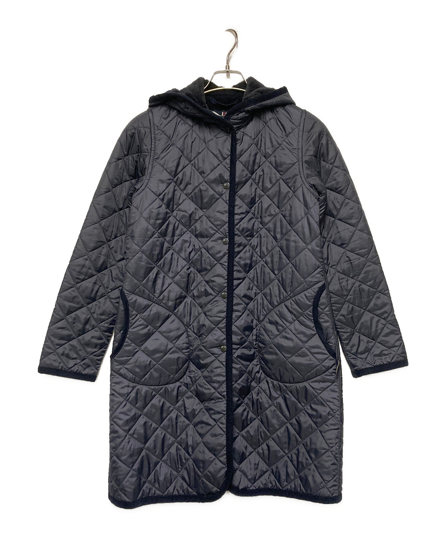 中古・古着通販】LAVENHAM (ラベンハム) 裏ボアキルティングコート 