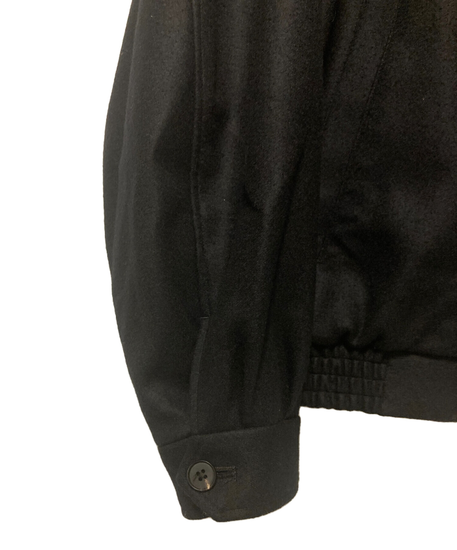 中古・古着通販】stein (シュタイン) OVERSIZED MELTON HARRINGTON ZIP