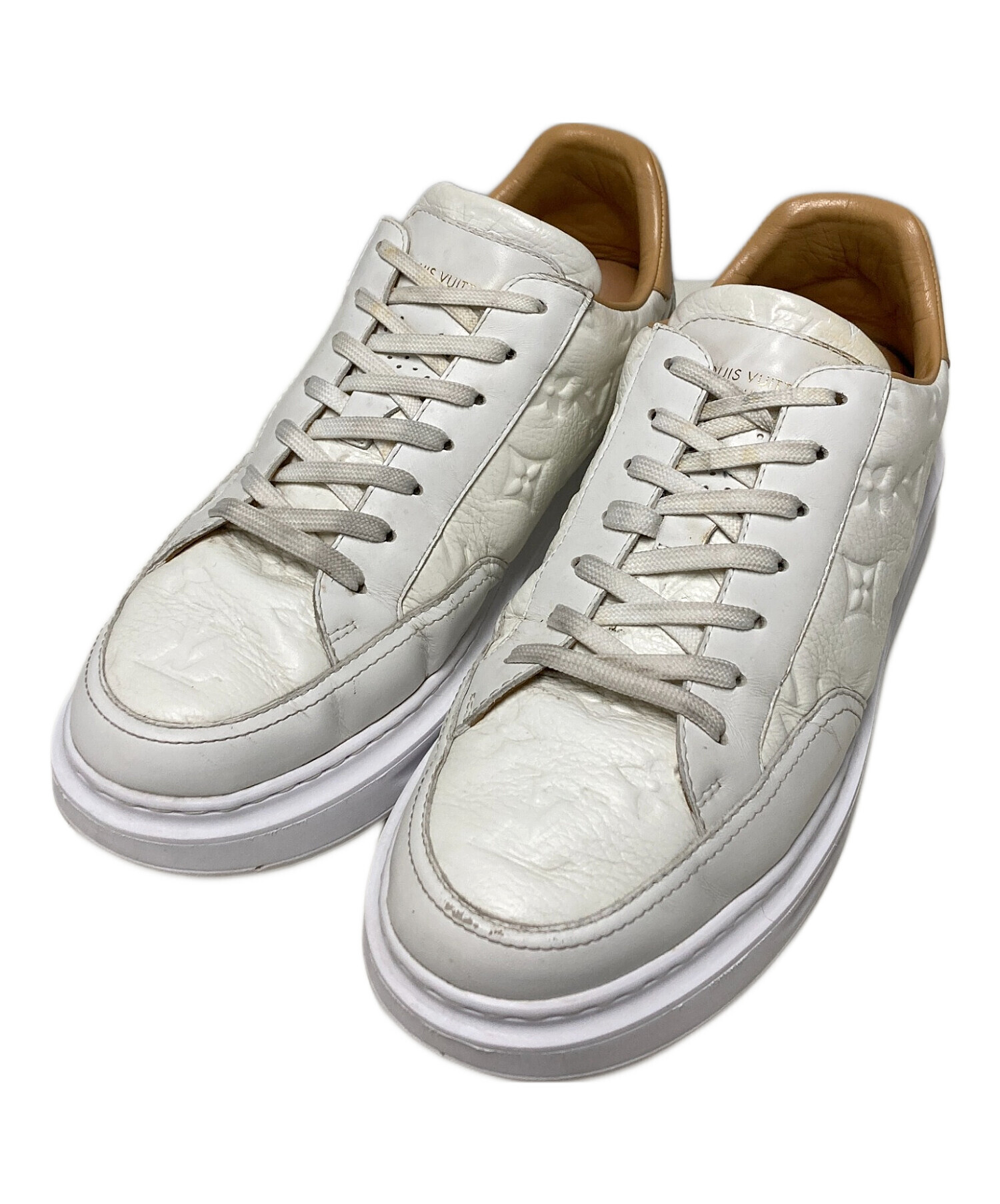 中古・古着通販】LOUIS VUITTON (ルイ ヴィトン) レザースニーカー