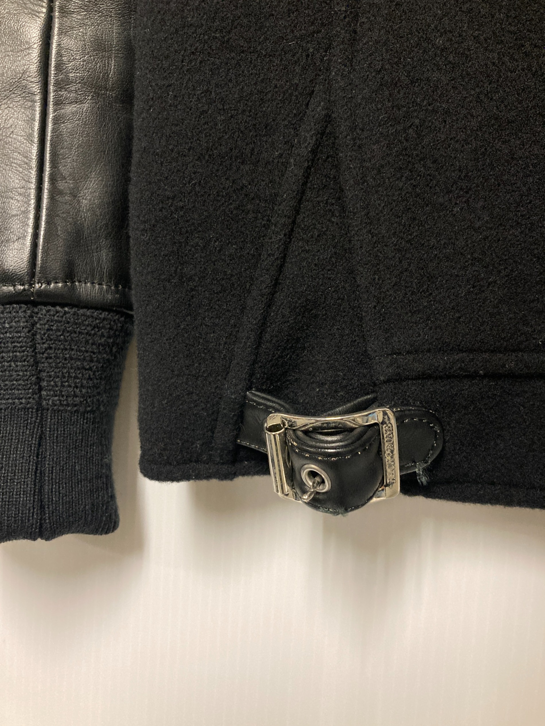 中古・古着通販】BACK BONE (バックボーン) メルトンウールスタジャン