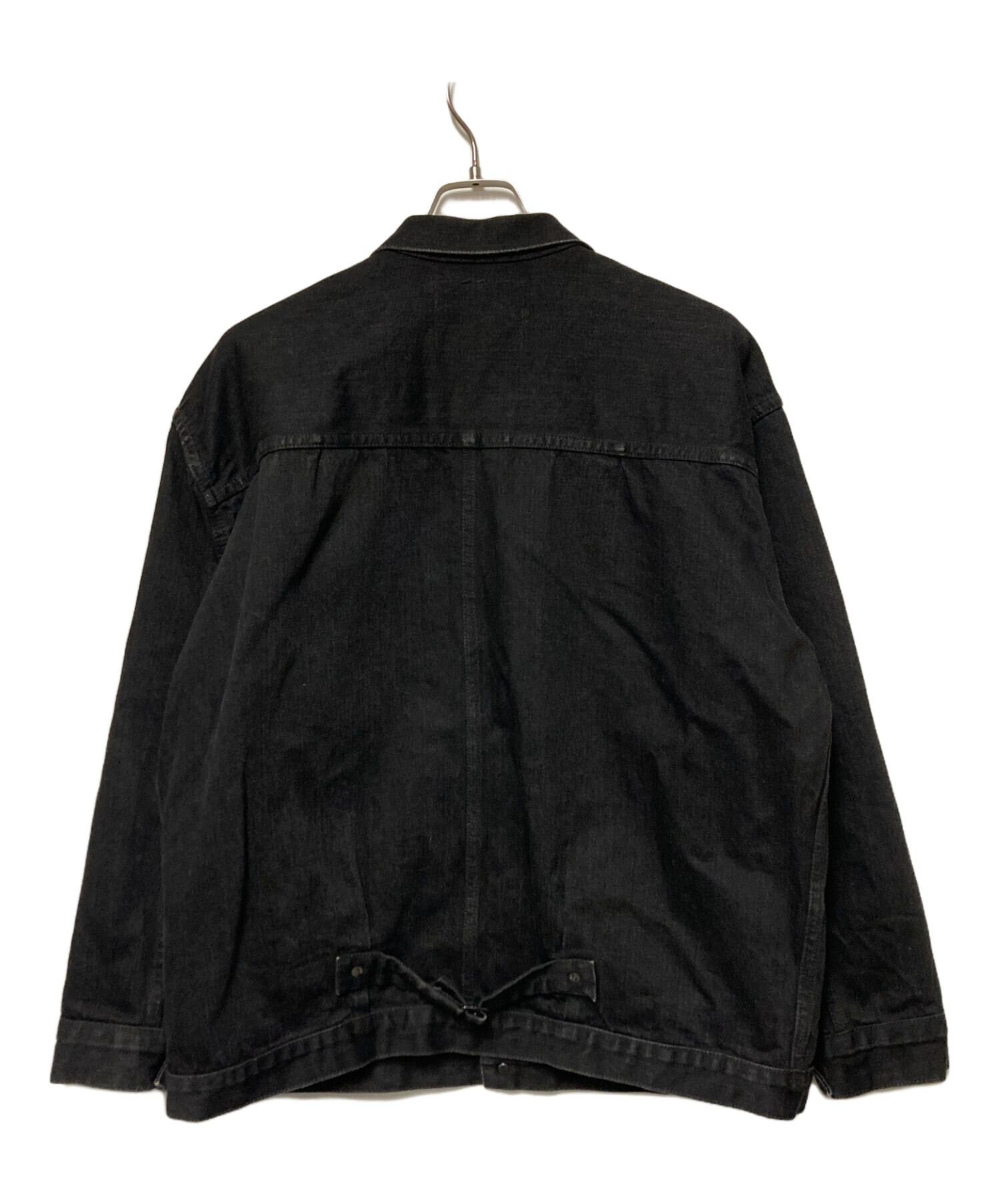 中古・古着通販】orSlow (オアスロウ) デニムジャケット ブラック
