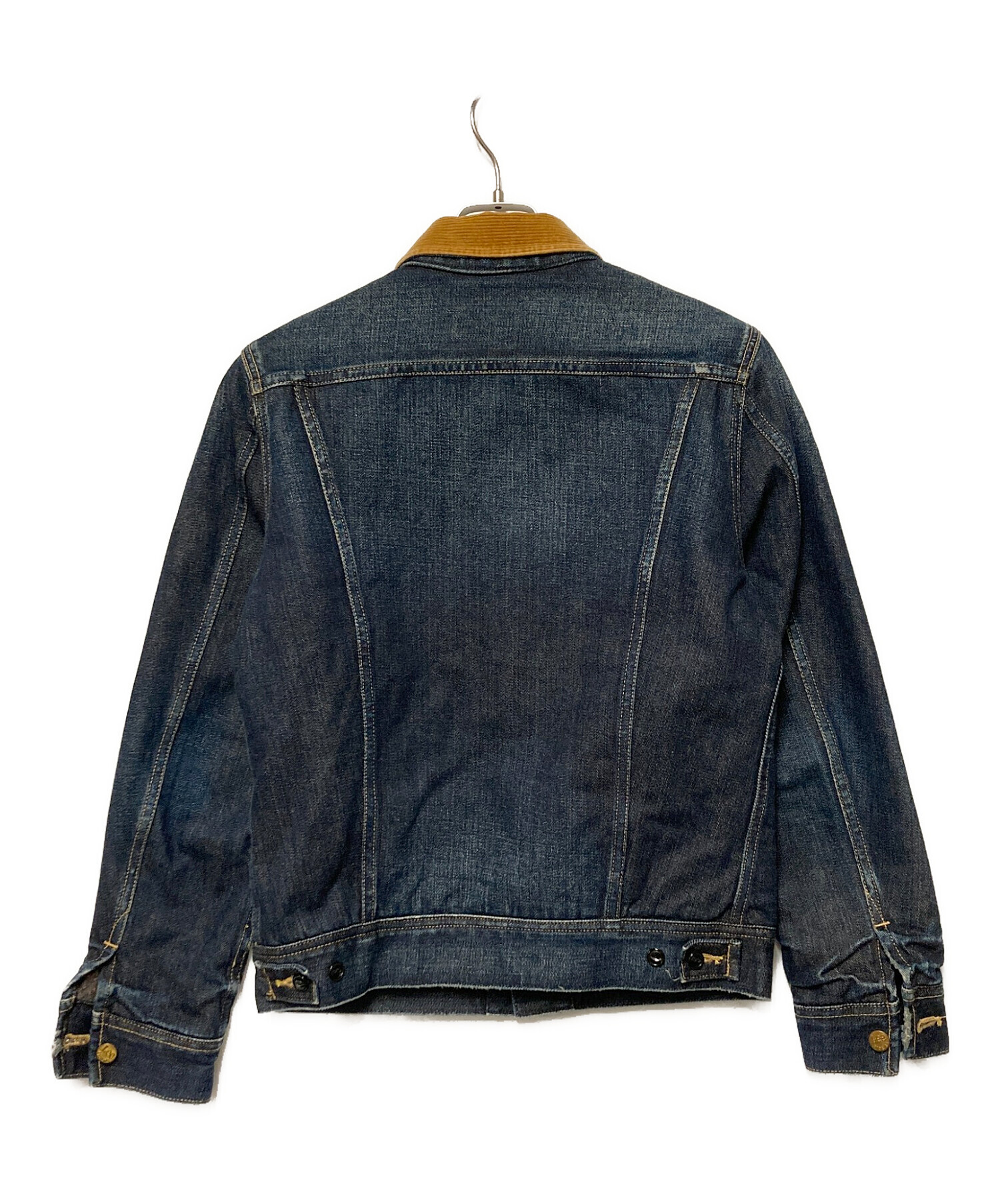 中古・古着通販】LEE (リー) 襟コーデュロイデニムジャケット / STORM